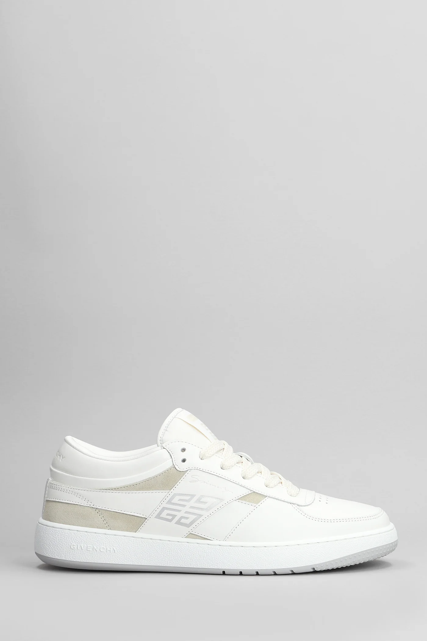 G move low Sneakers in white leather