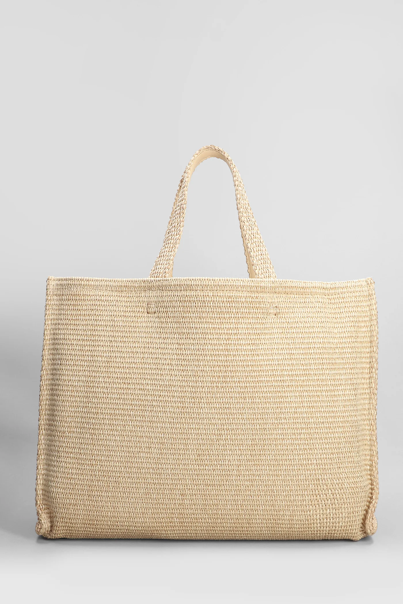 G tote Tote in beige cotton - Image 3