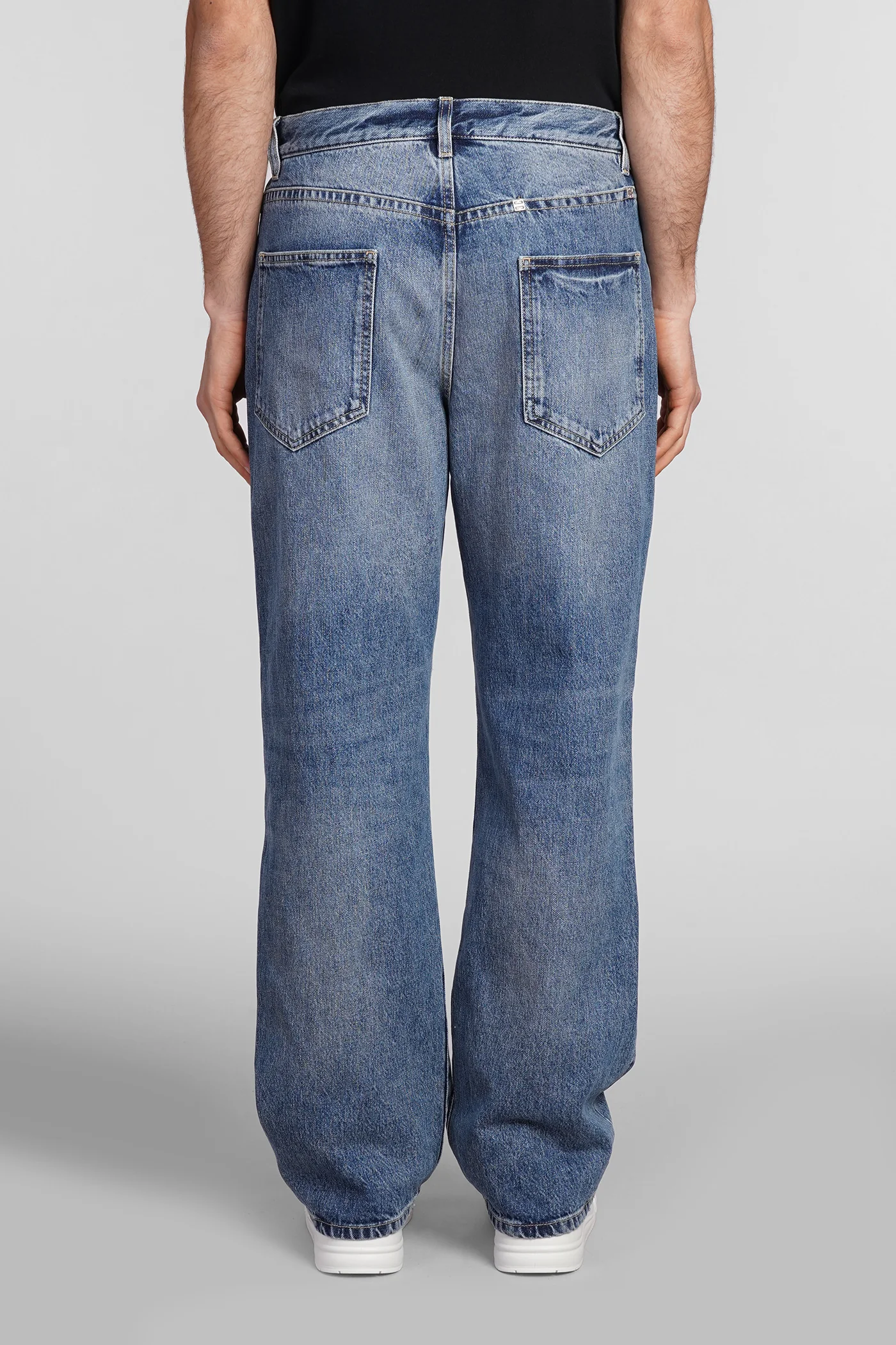 Jeans in blue cotton - Image 3