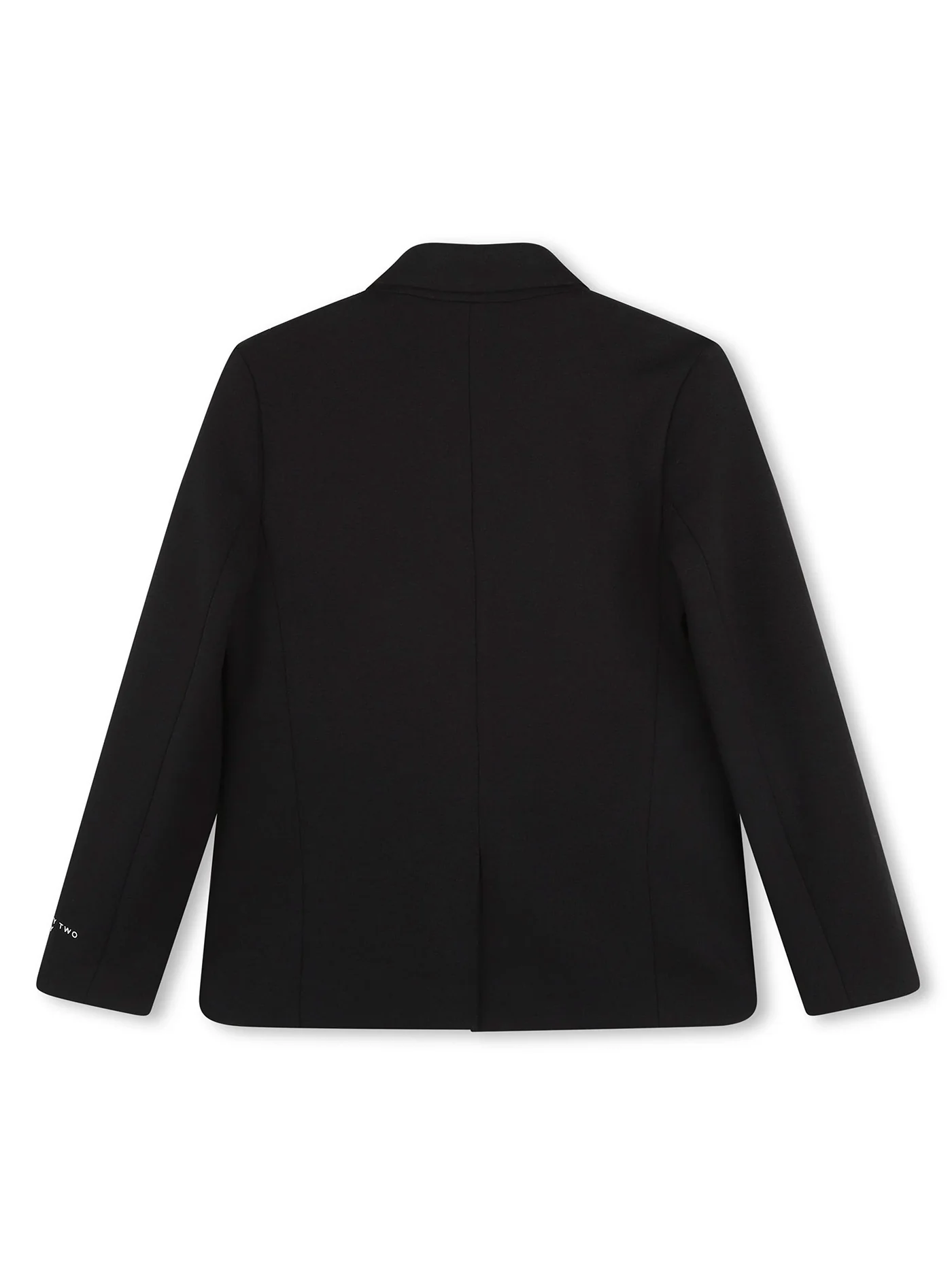 Blazer in black cotton - Image 2
