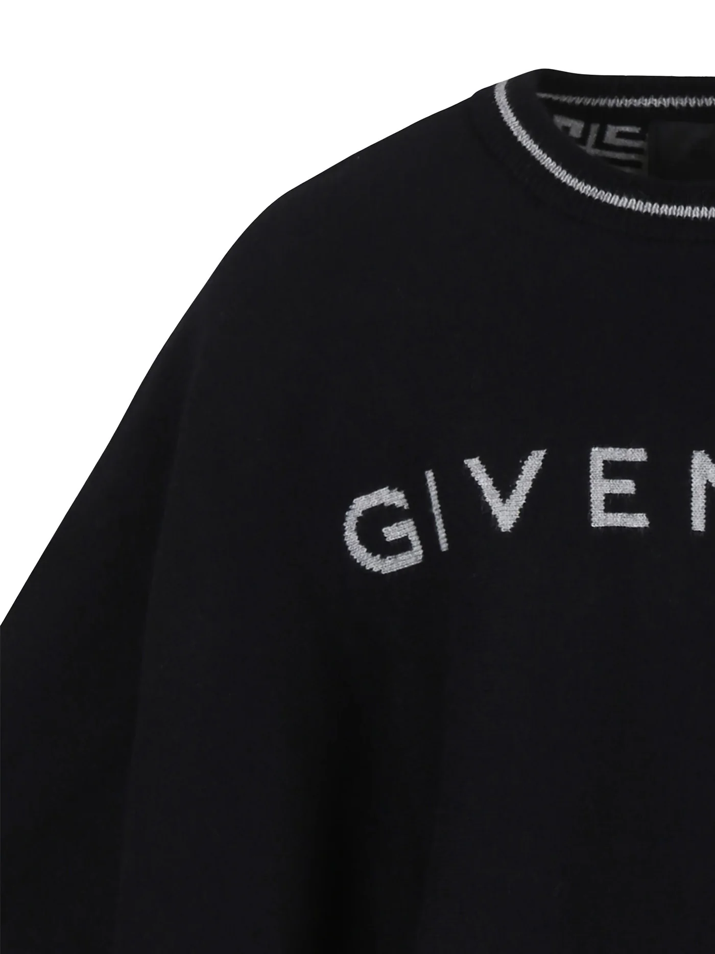 Cape in black cotton - Image 3