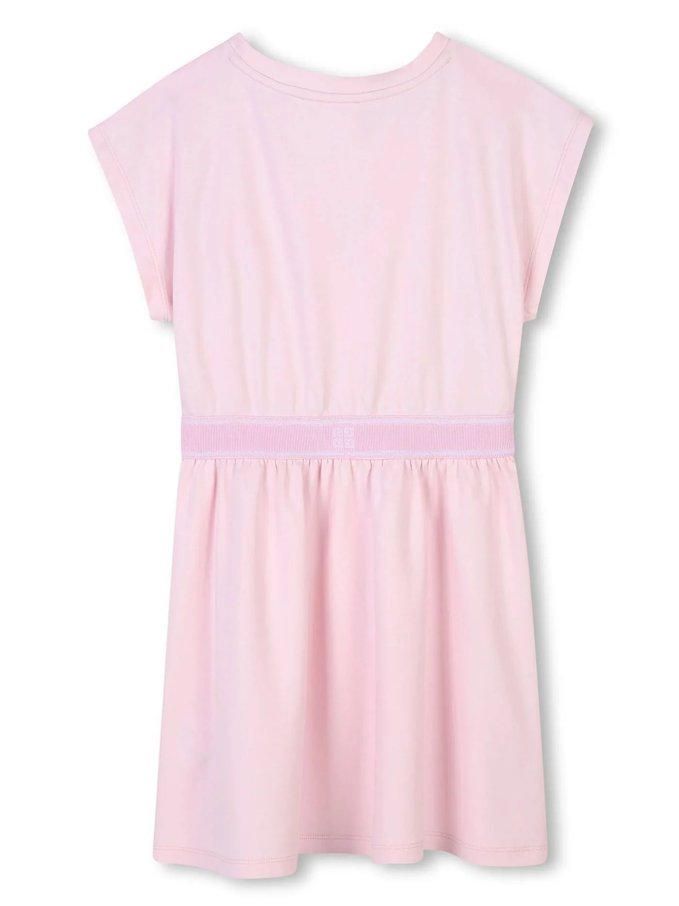 Dress woman in rose-pink cotton - Image 2
