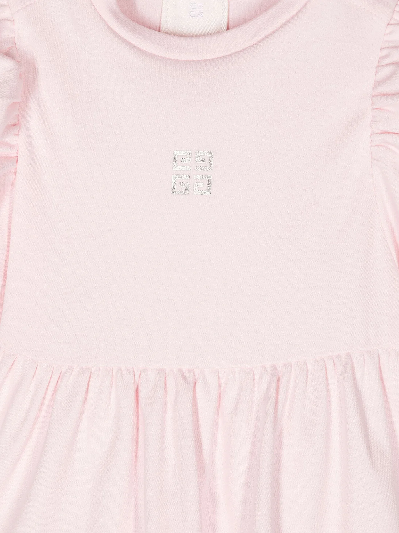 Dress woman  in rose-pink cotton - Image 3