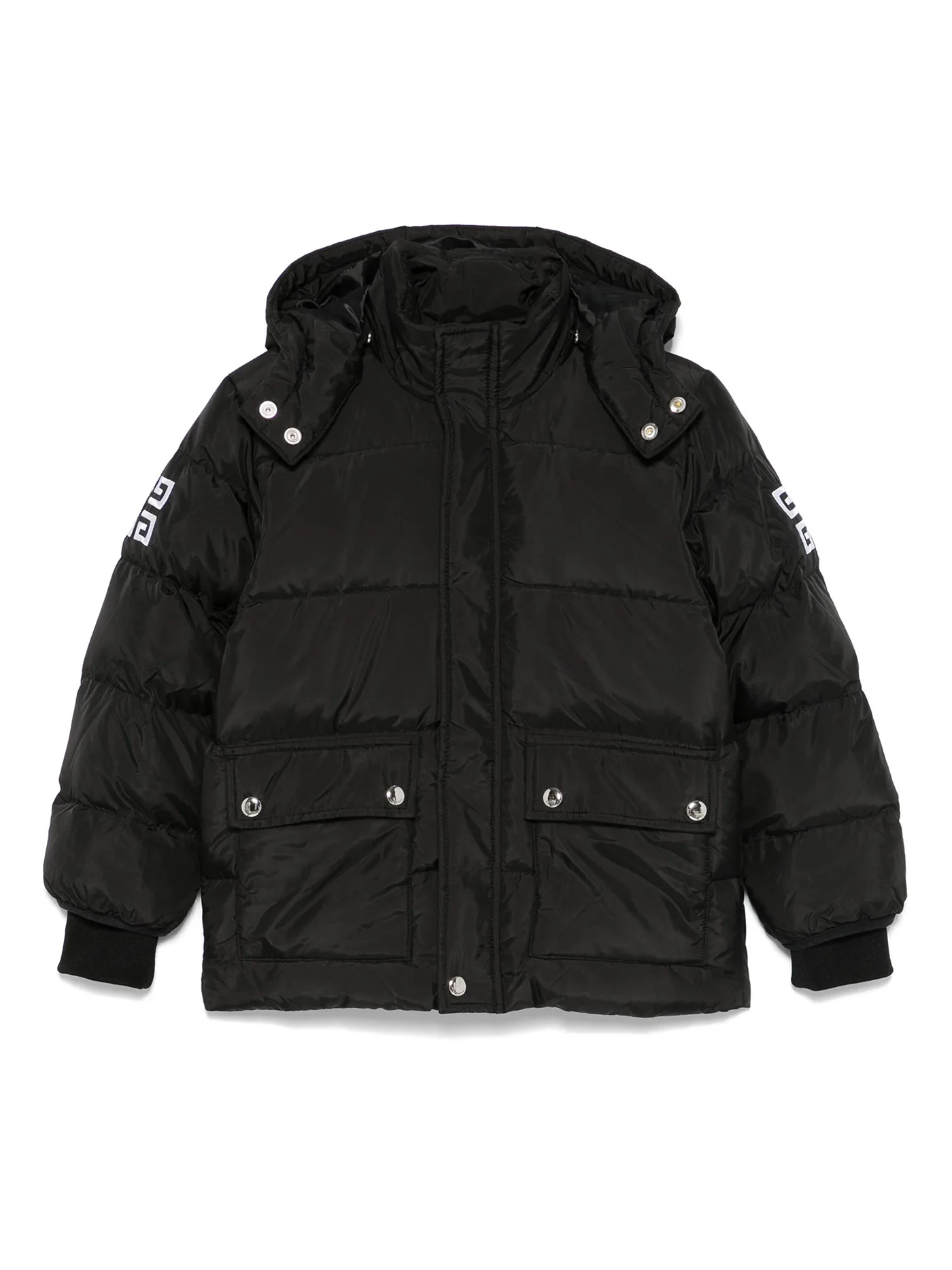 puffer in black polyester - Image 10