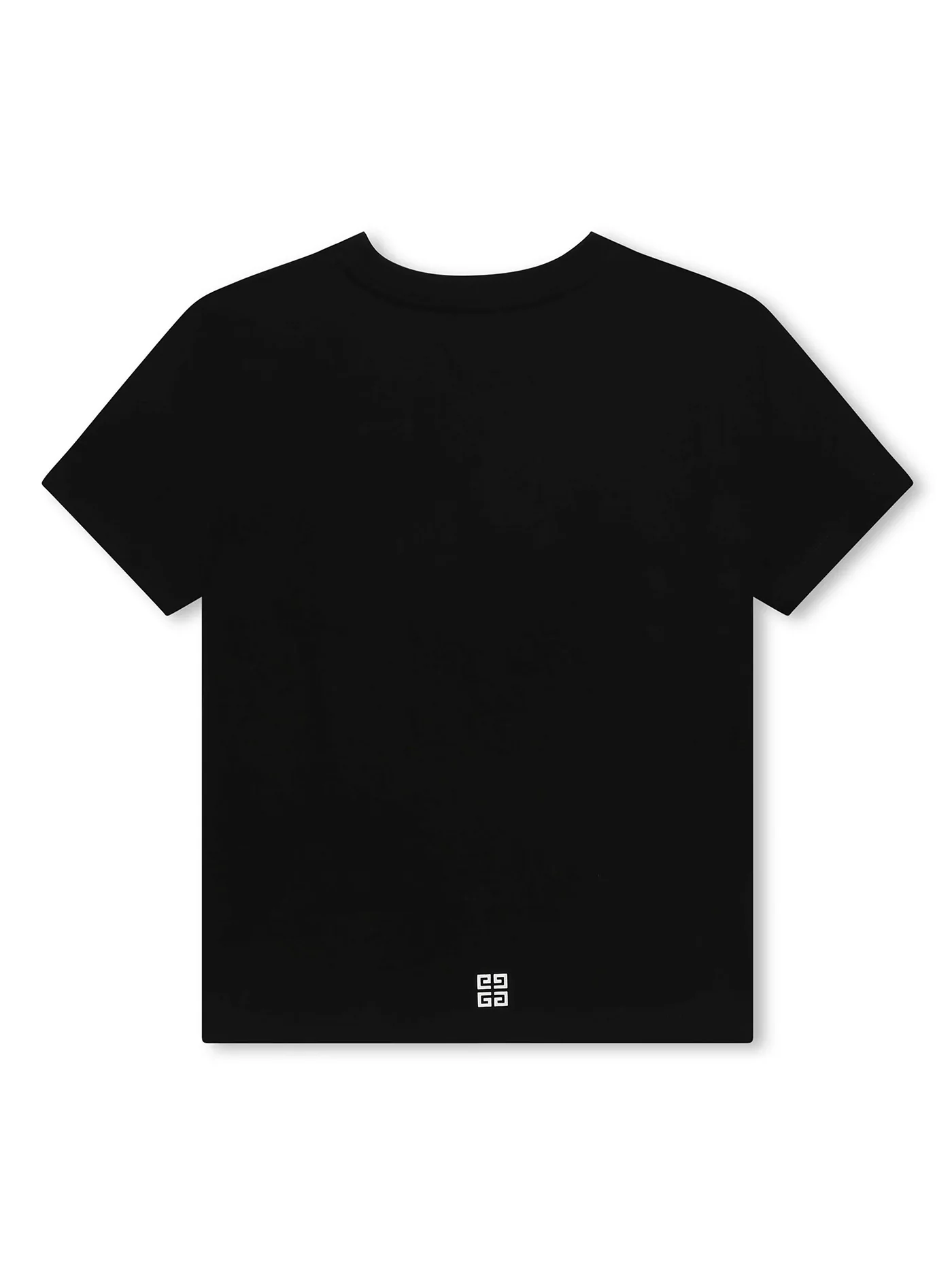 T-Shirt in black cotton - Image 2