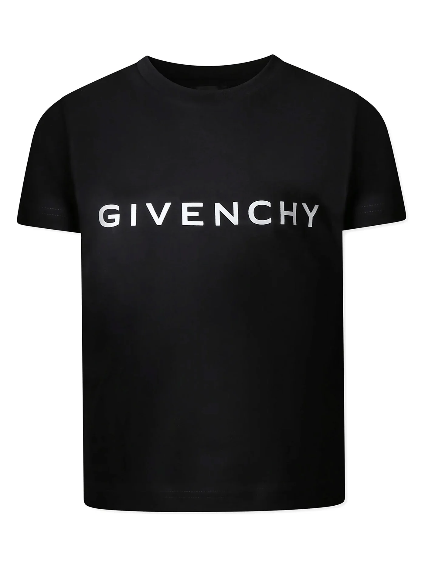 T-Shirt in black cotton