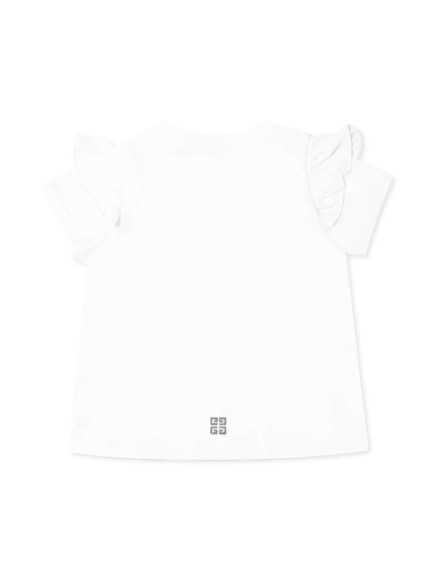 T-Shirt in white cotton - Image 2