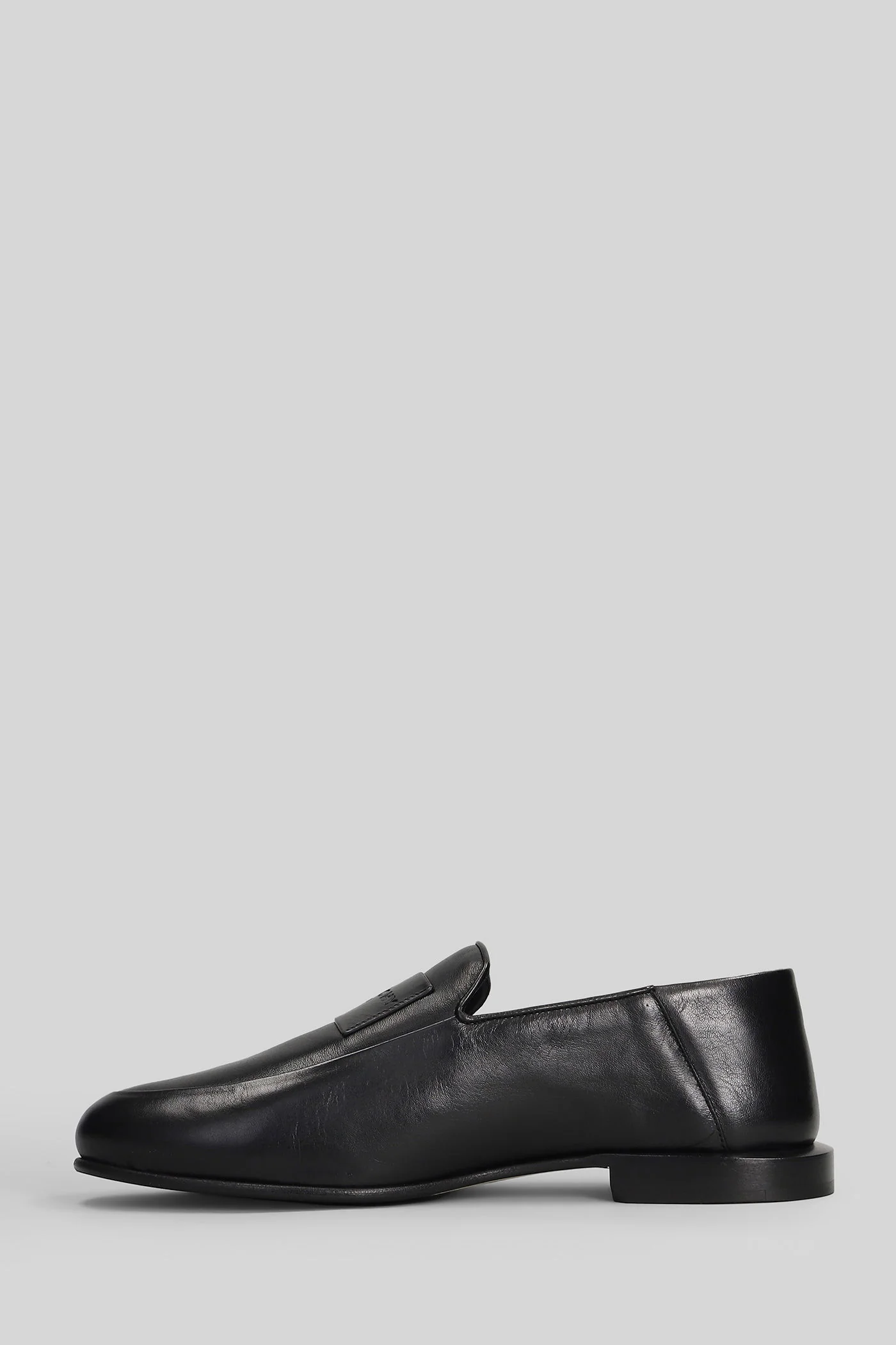 Loafers in black leather - Image 3