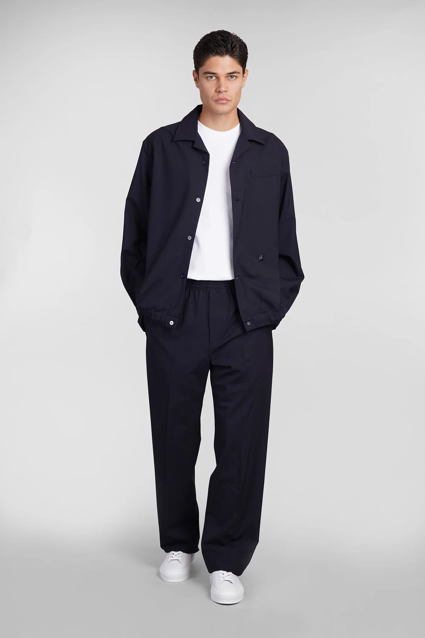 Pants in blue wool - Image 2