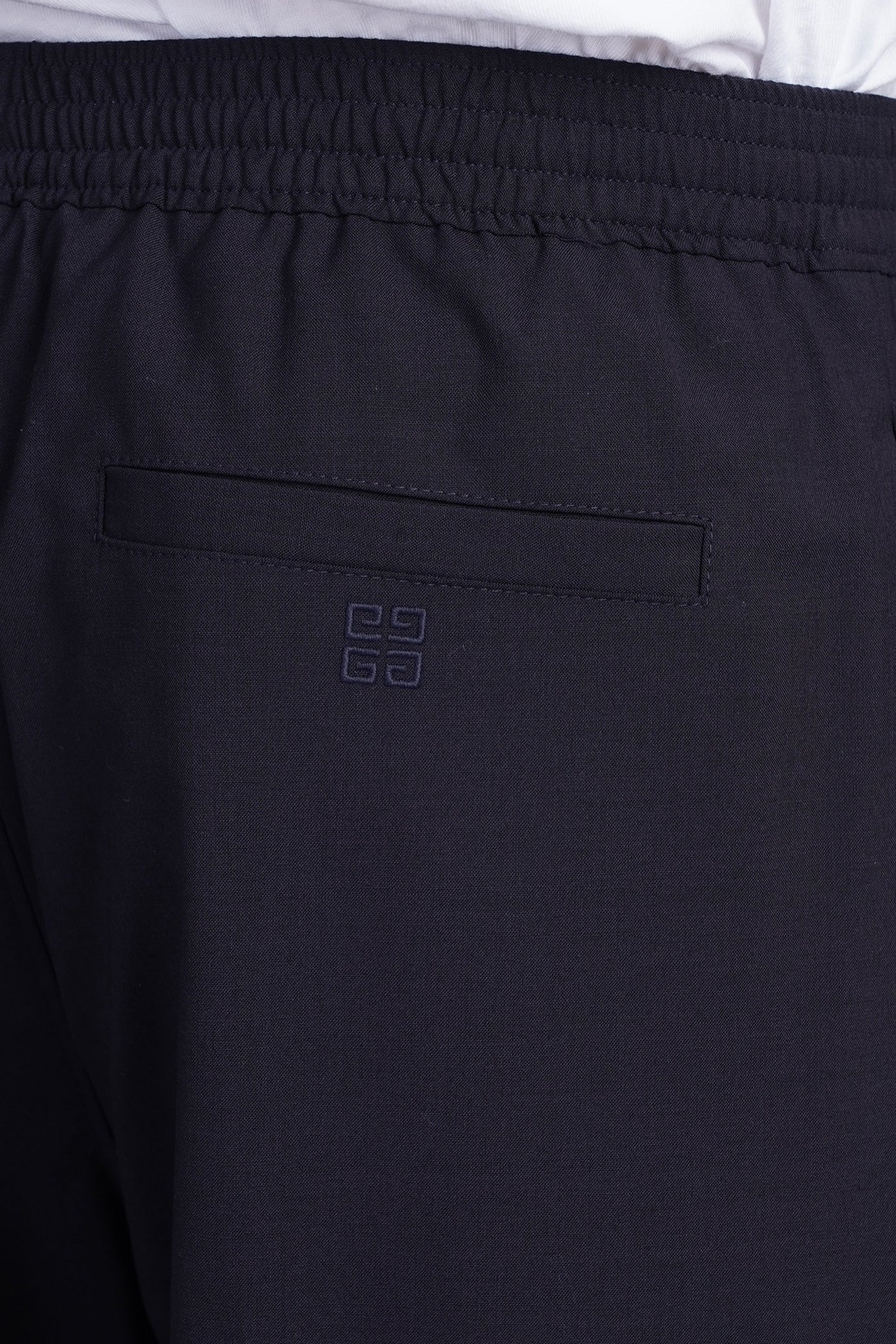 Pants in blue wool - Image 5