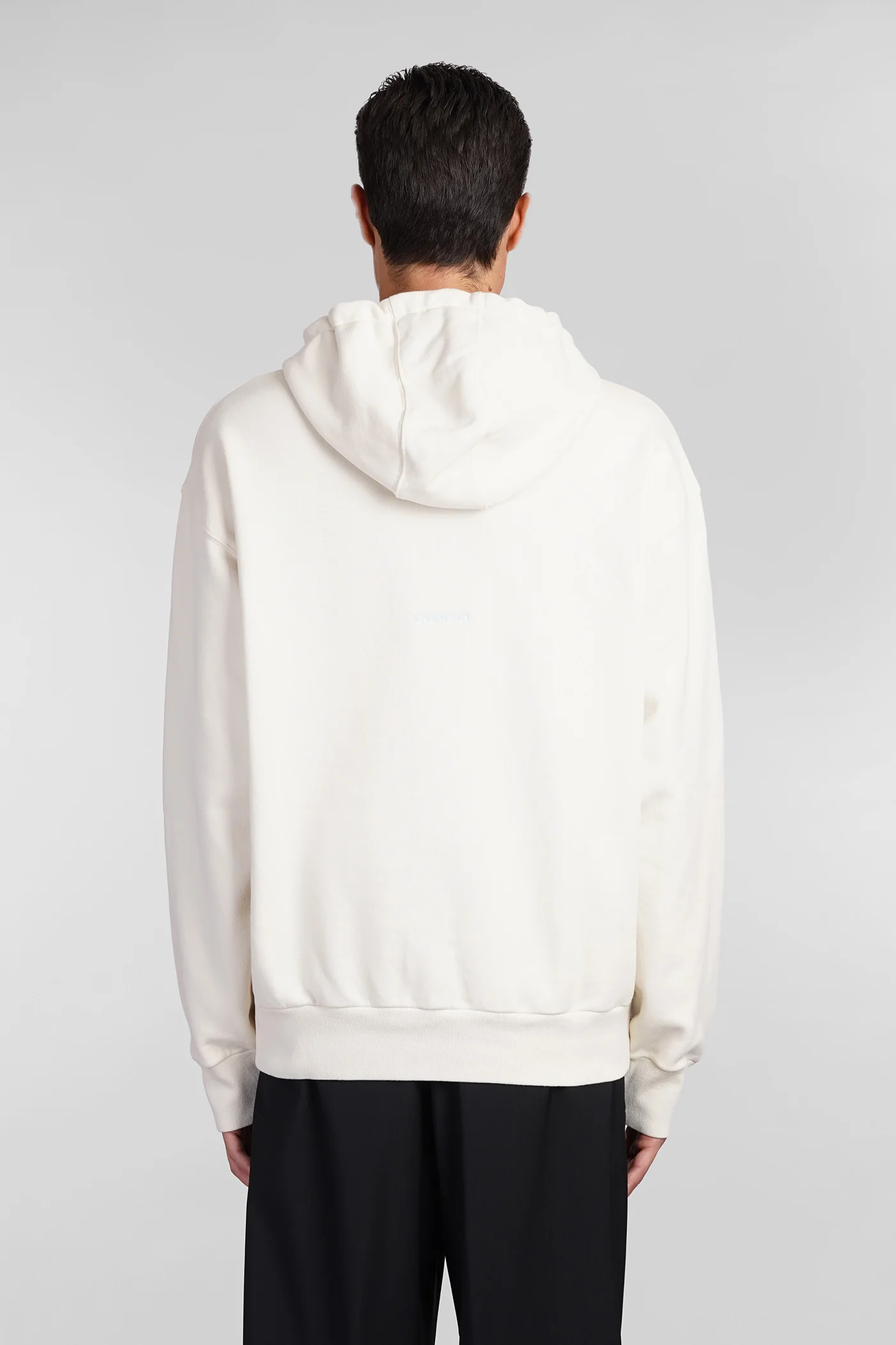 Sweatshirt in beige cotton - Image 3