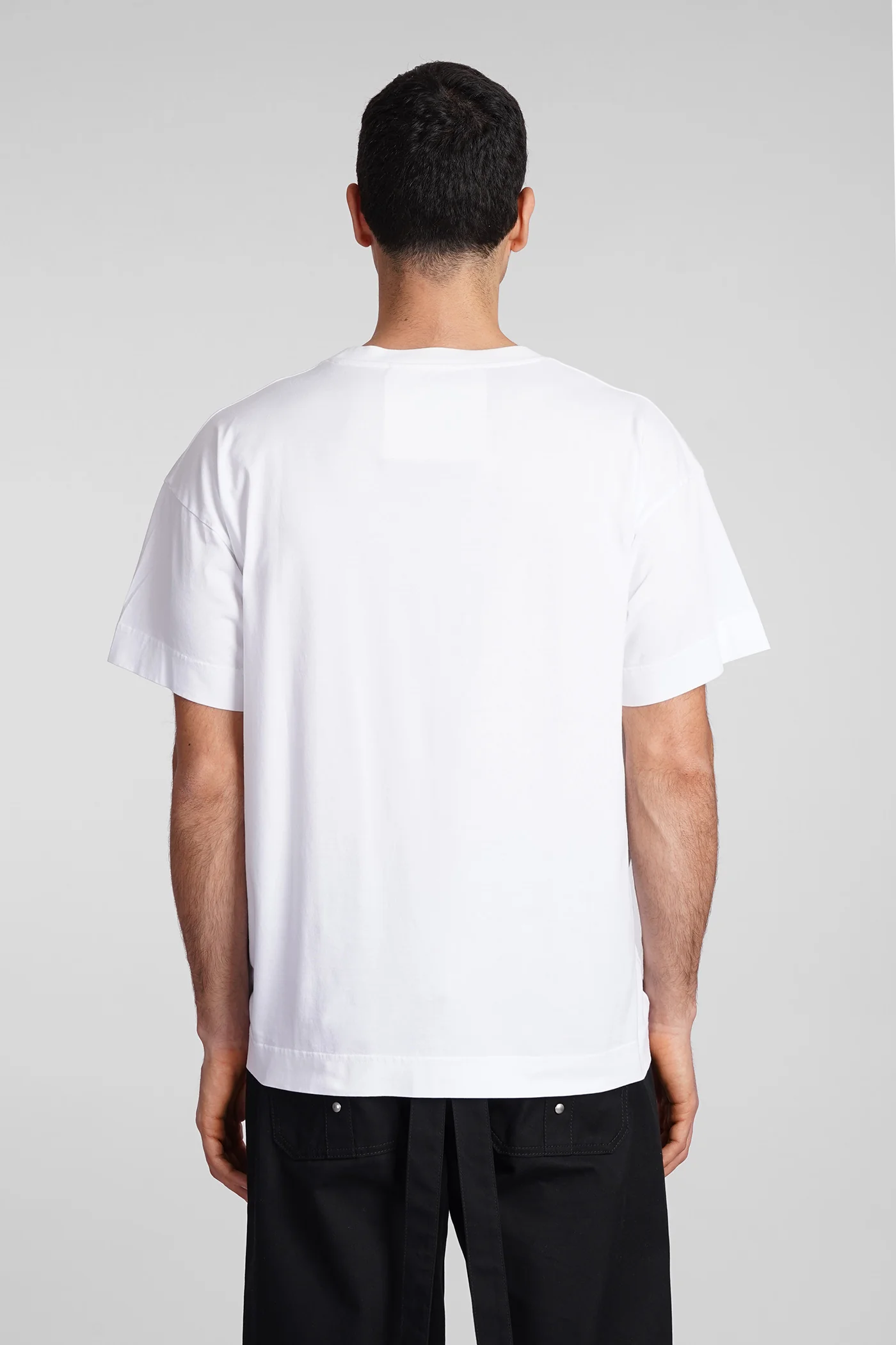 T-Shirt in white cotton - Image 3