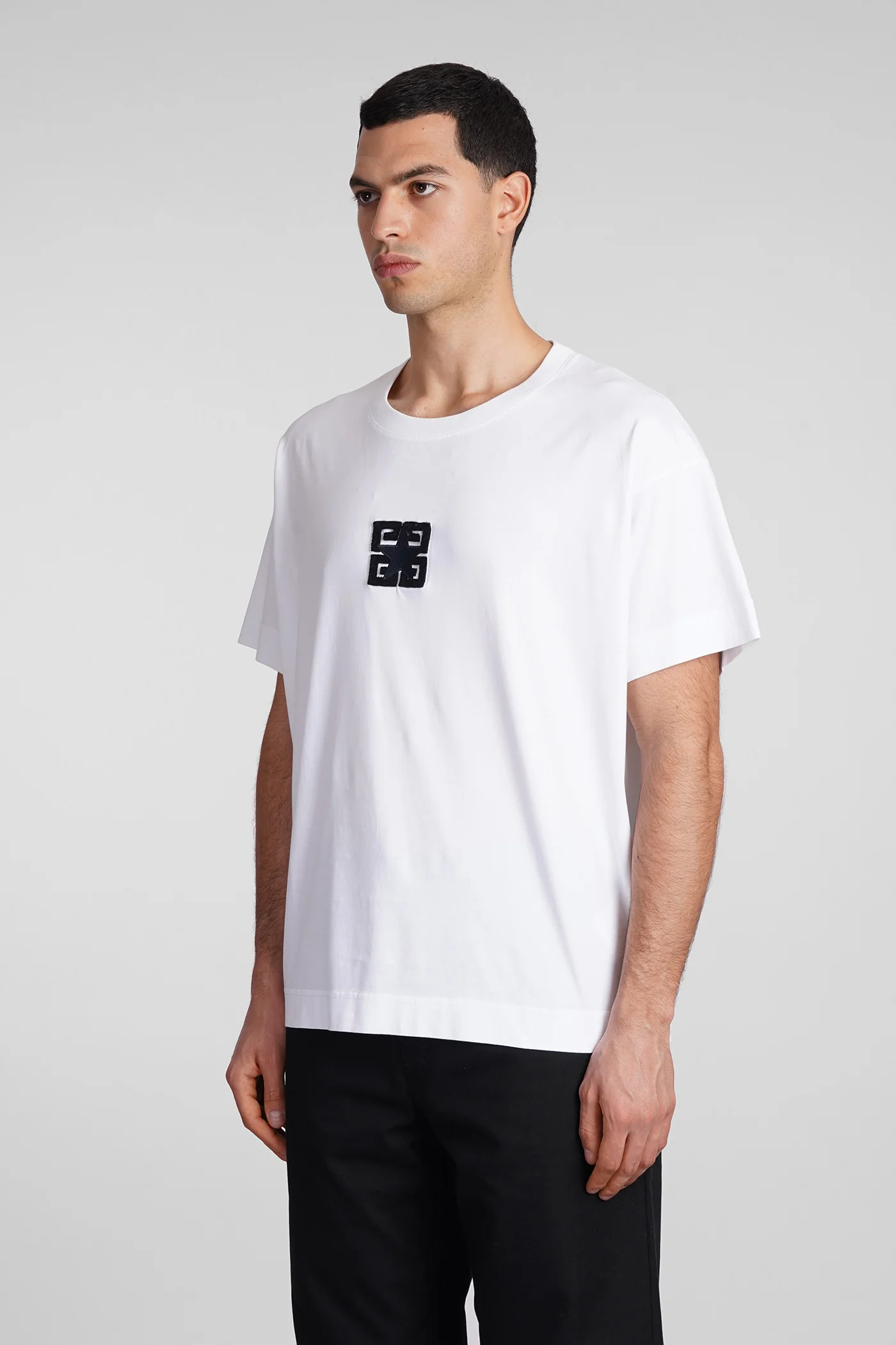 T-Shirt in white cotton - Image 4