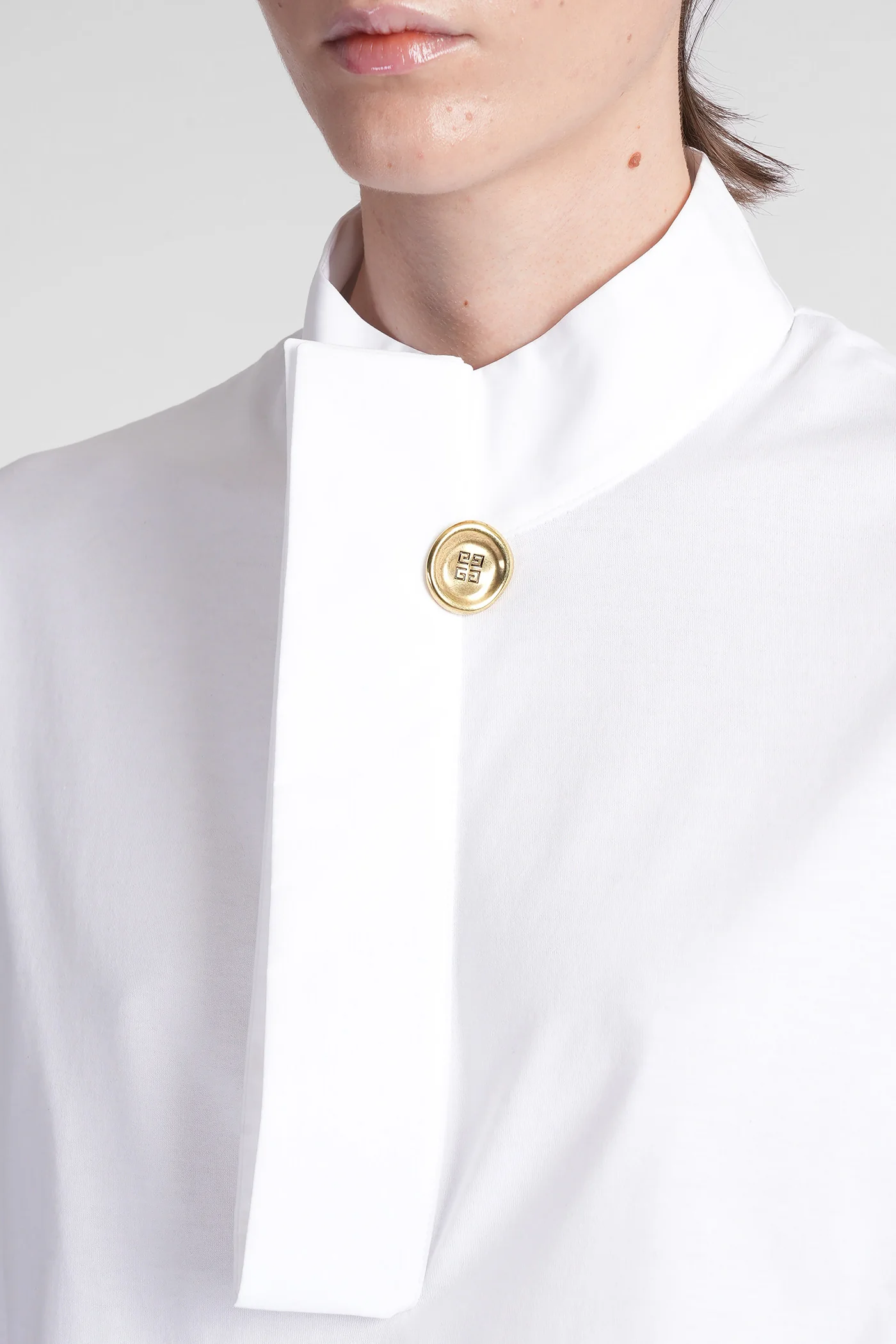 T-Shirt in white cotton - Image 5