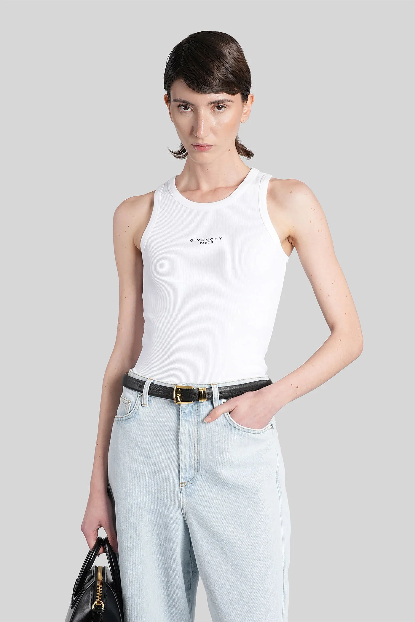tank Top in white cotton