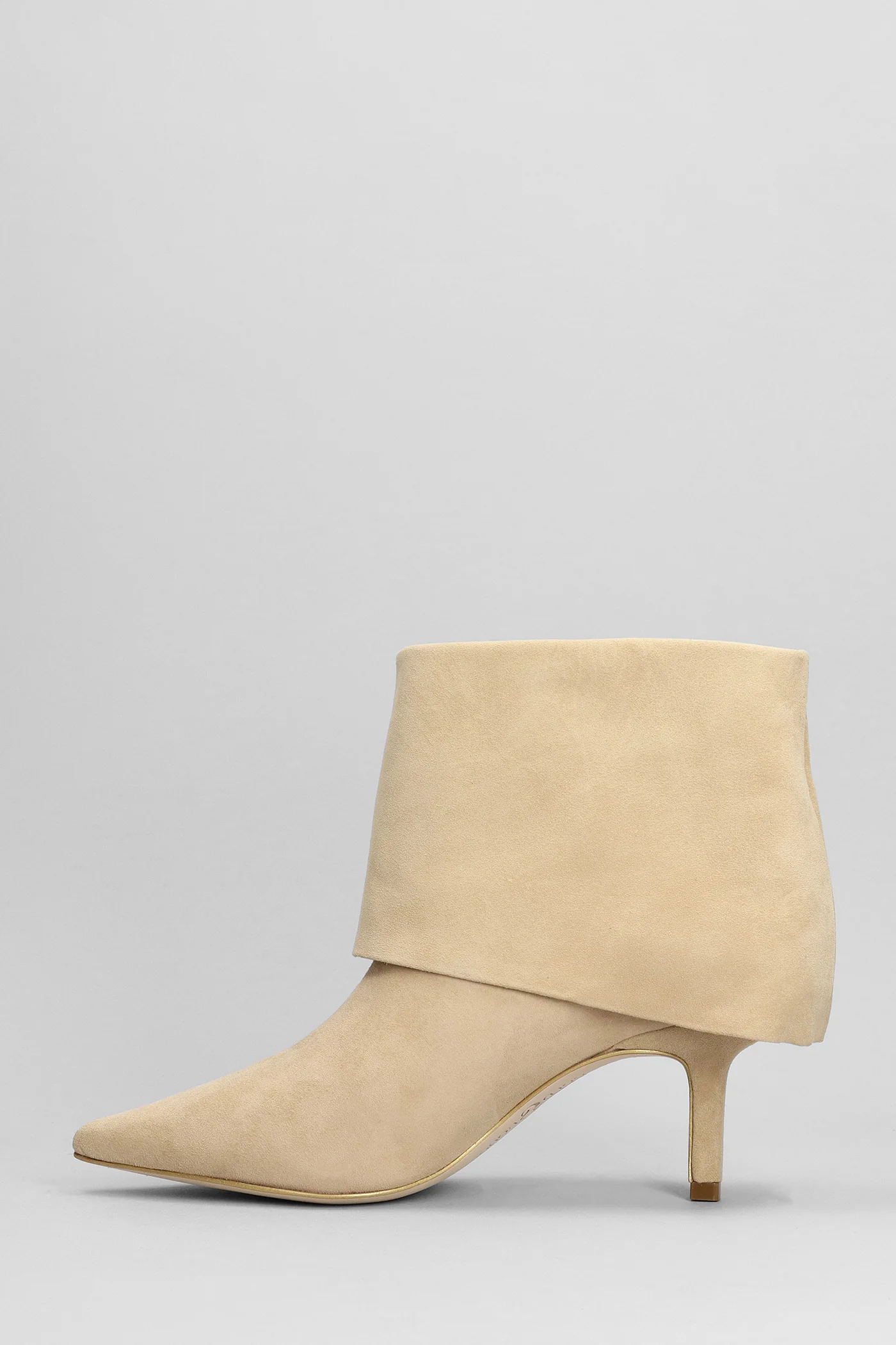 Cacrux High heels Ankle boots in beige suede - Image 3