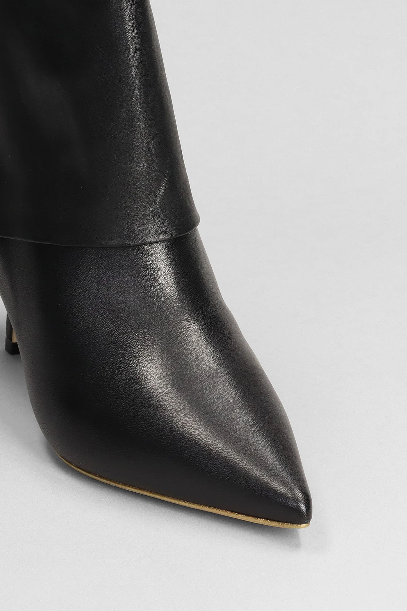 Cacrux High heels Ankle boots in black leather - Image 5