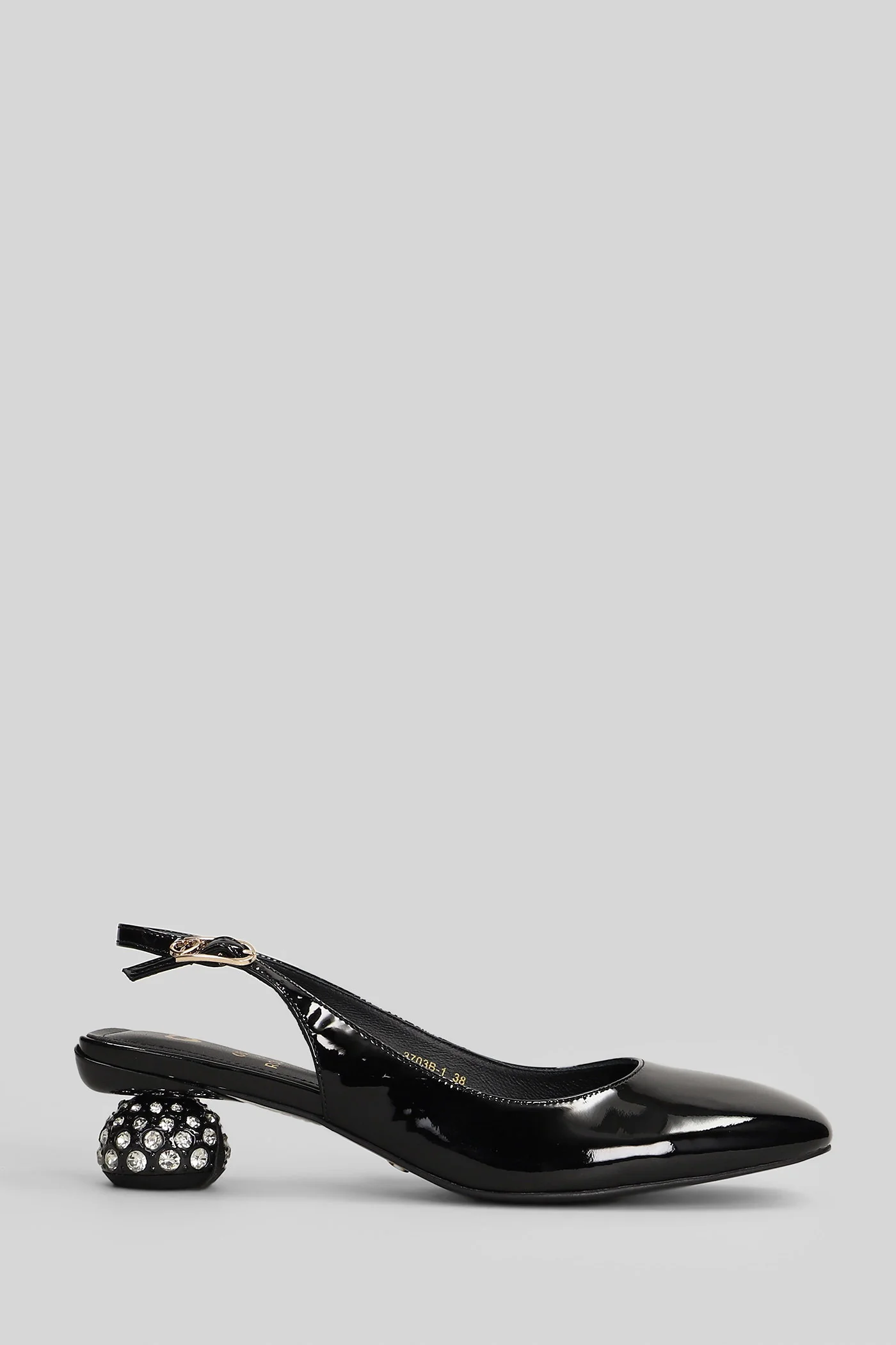 Joy Pumps in black patent leather