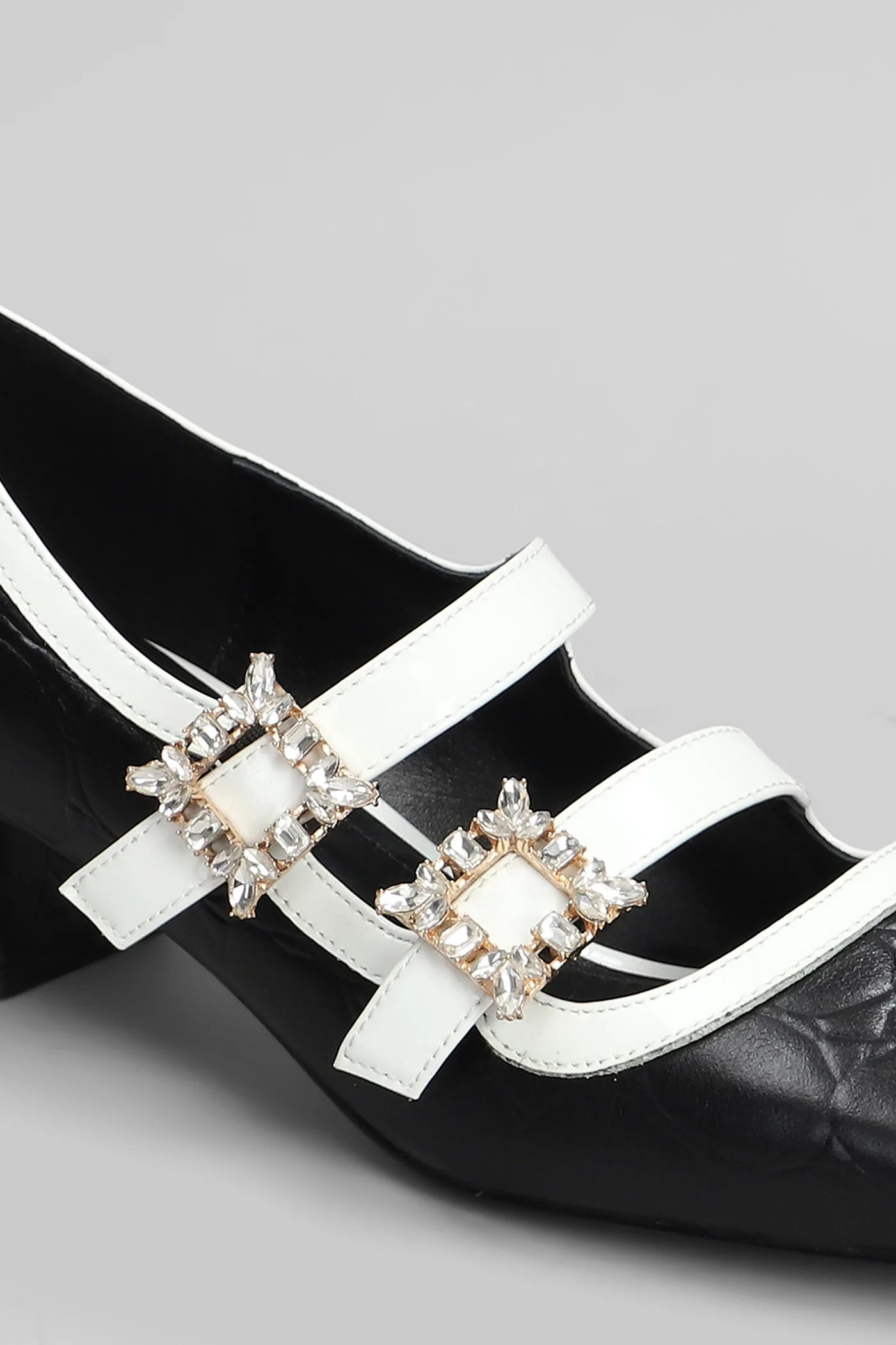 Liba Pumps in black leather - Image 5