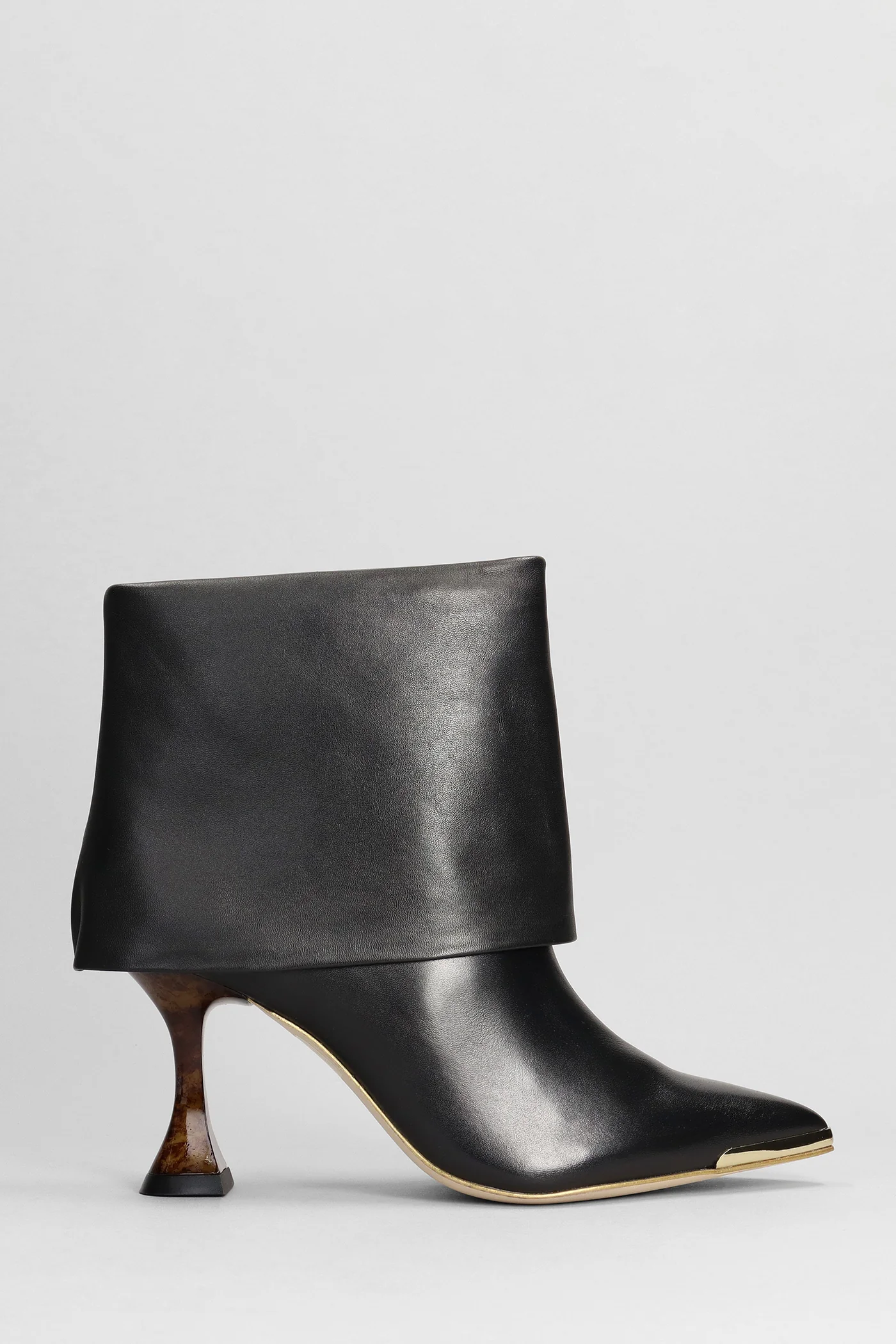 Orfy High heels Ankle boots in black leather