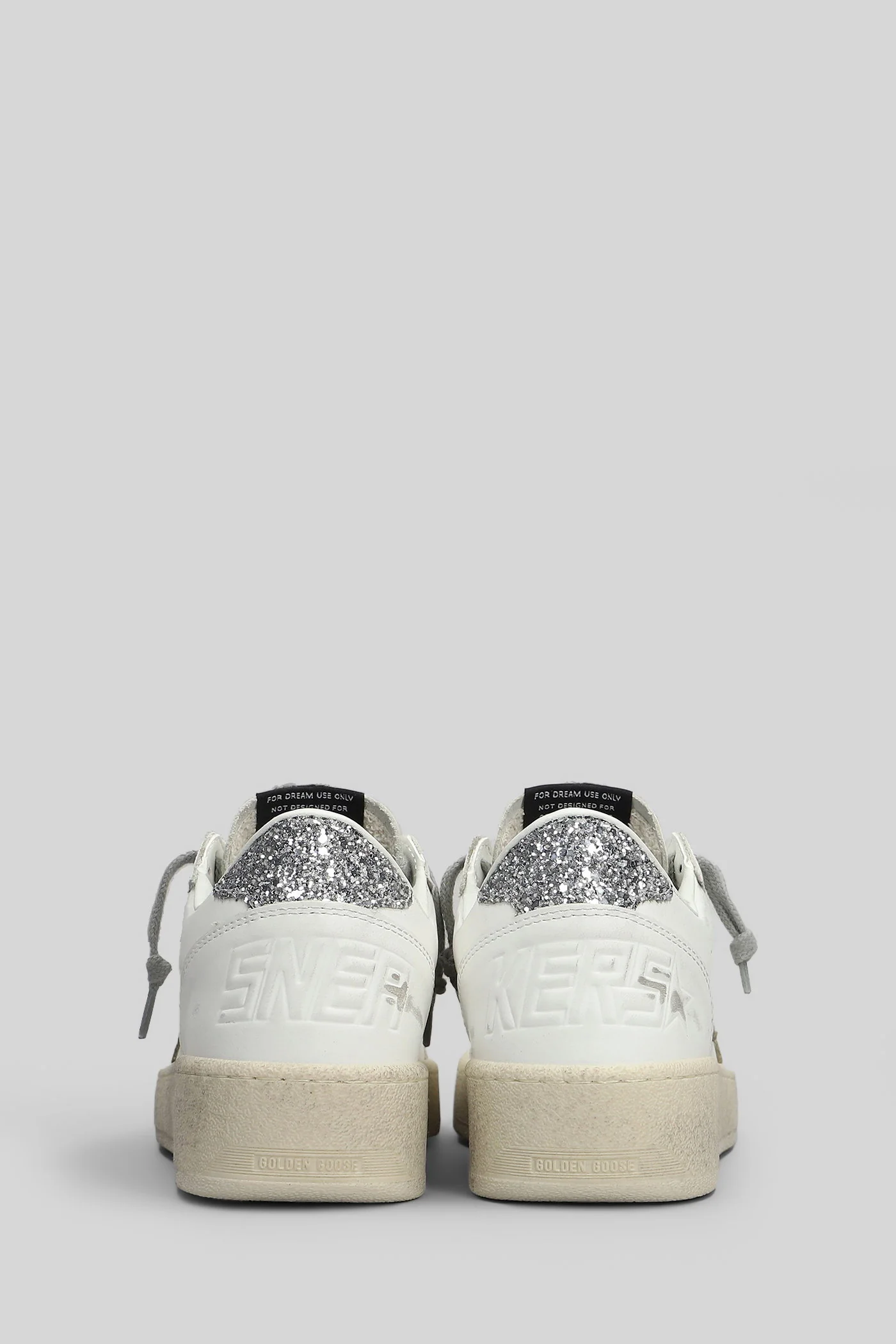 Ball Star 2 Sneakers in white leather - Image 4