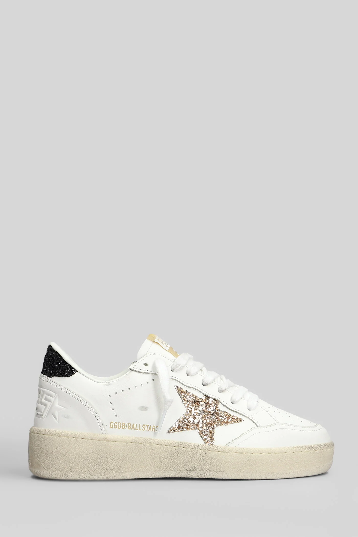 Ball Star 2 Sneakers in white leather