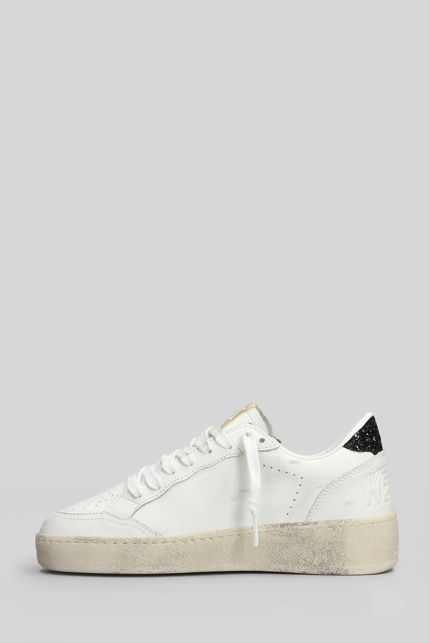 Ball Star 2 Sneakers in white leather - Image 3