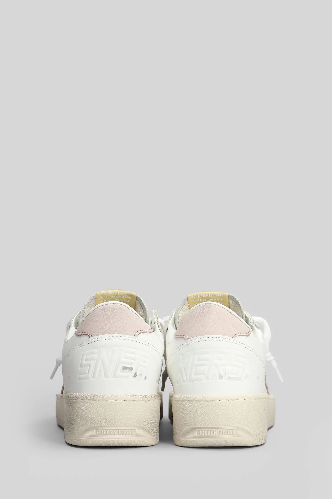 Ball Star 2 Sneakers in white leather - Image 4