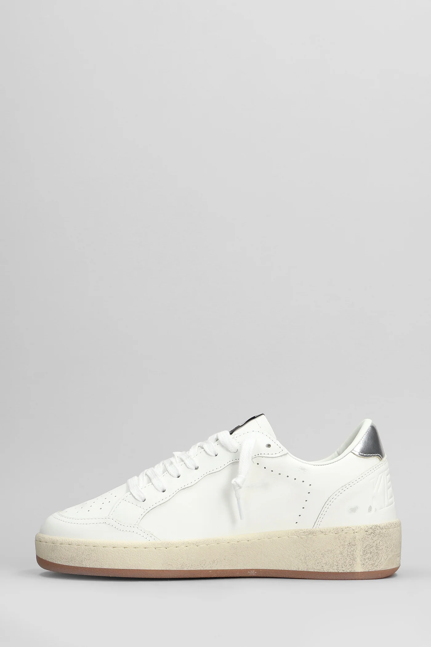 Ball Star 2 Sneakers in white leather - Image 3