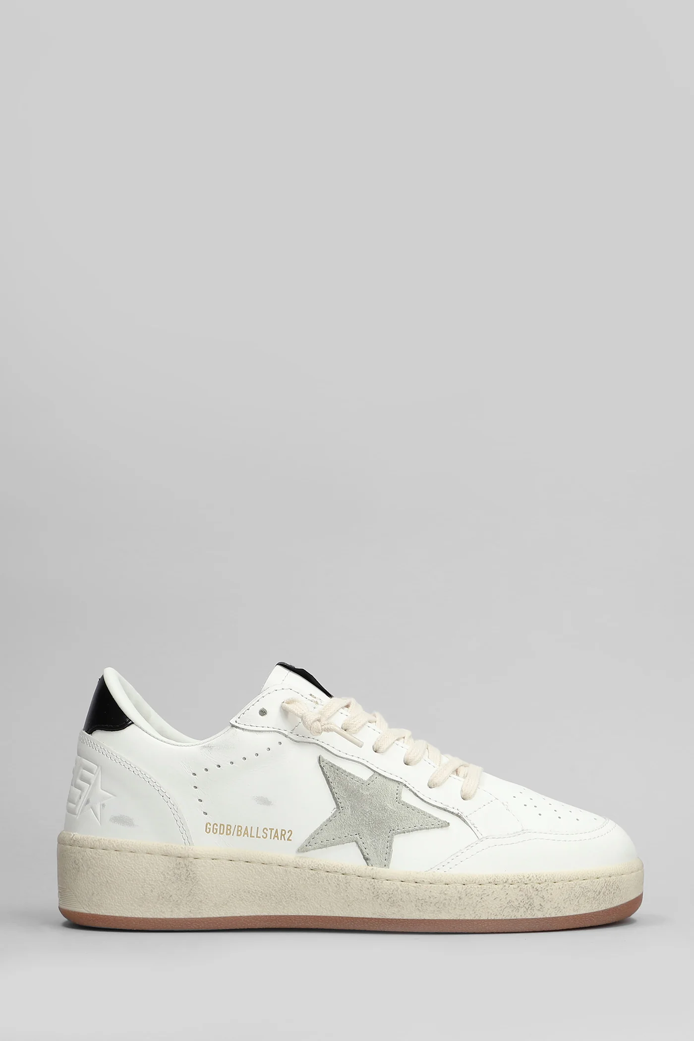 Ball Star 2 Sneakers in white leather - Image 26