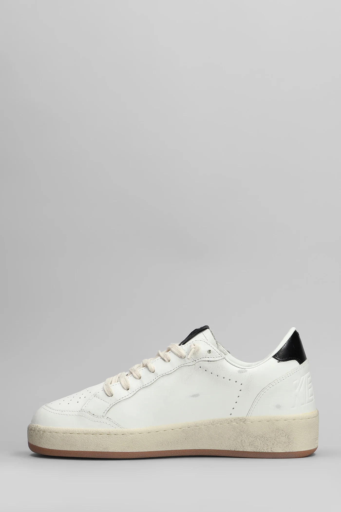 Ball Star 2 Sneakers in white leather - Image 8