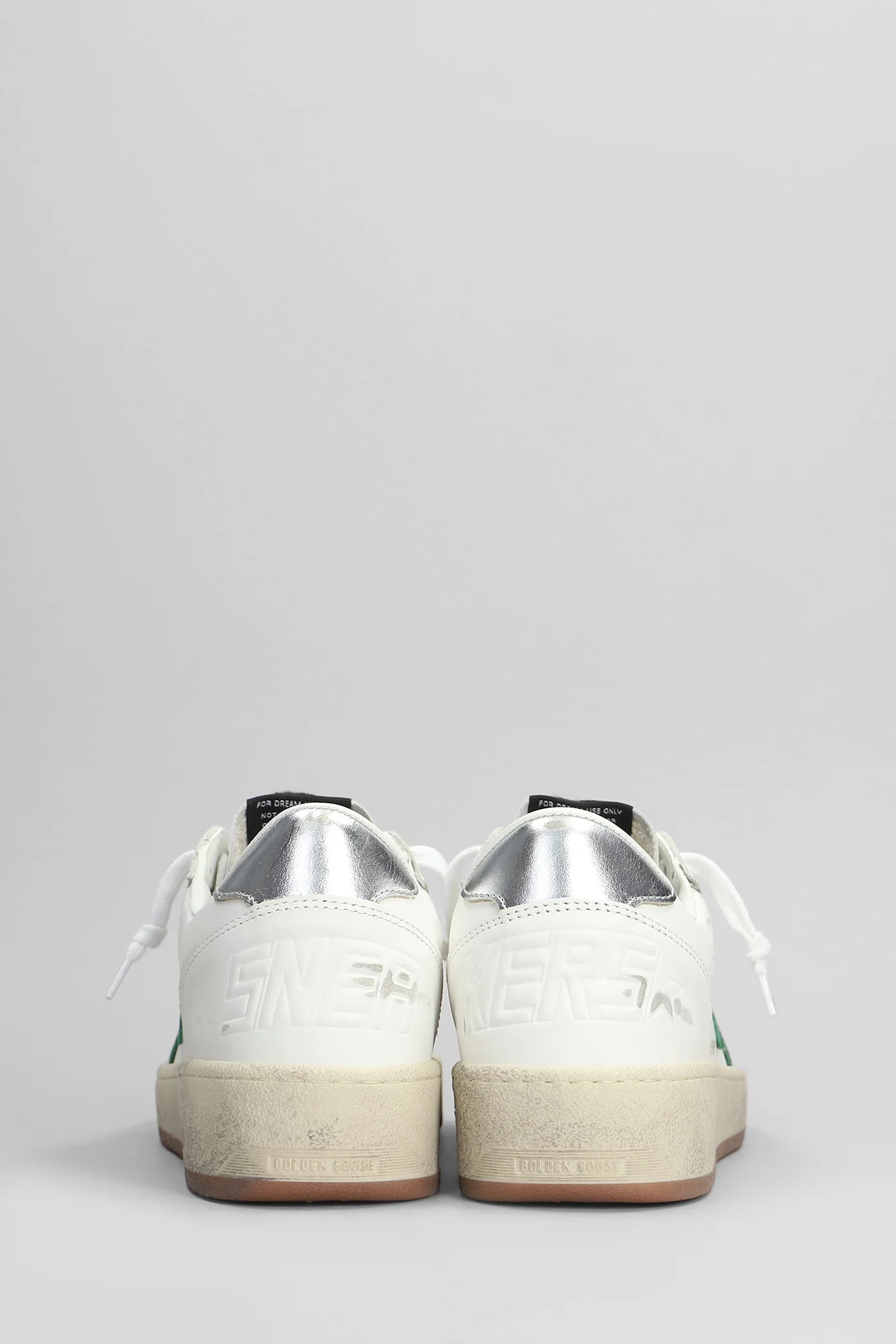 Ball Star 2 Sneakers in white leather - Image 4