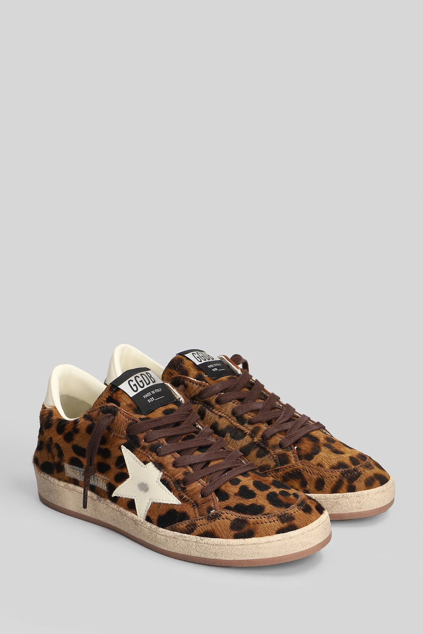 Ball Star Sneakers in Animalier pony skin - Image 2