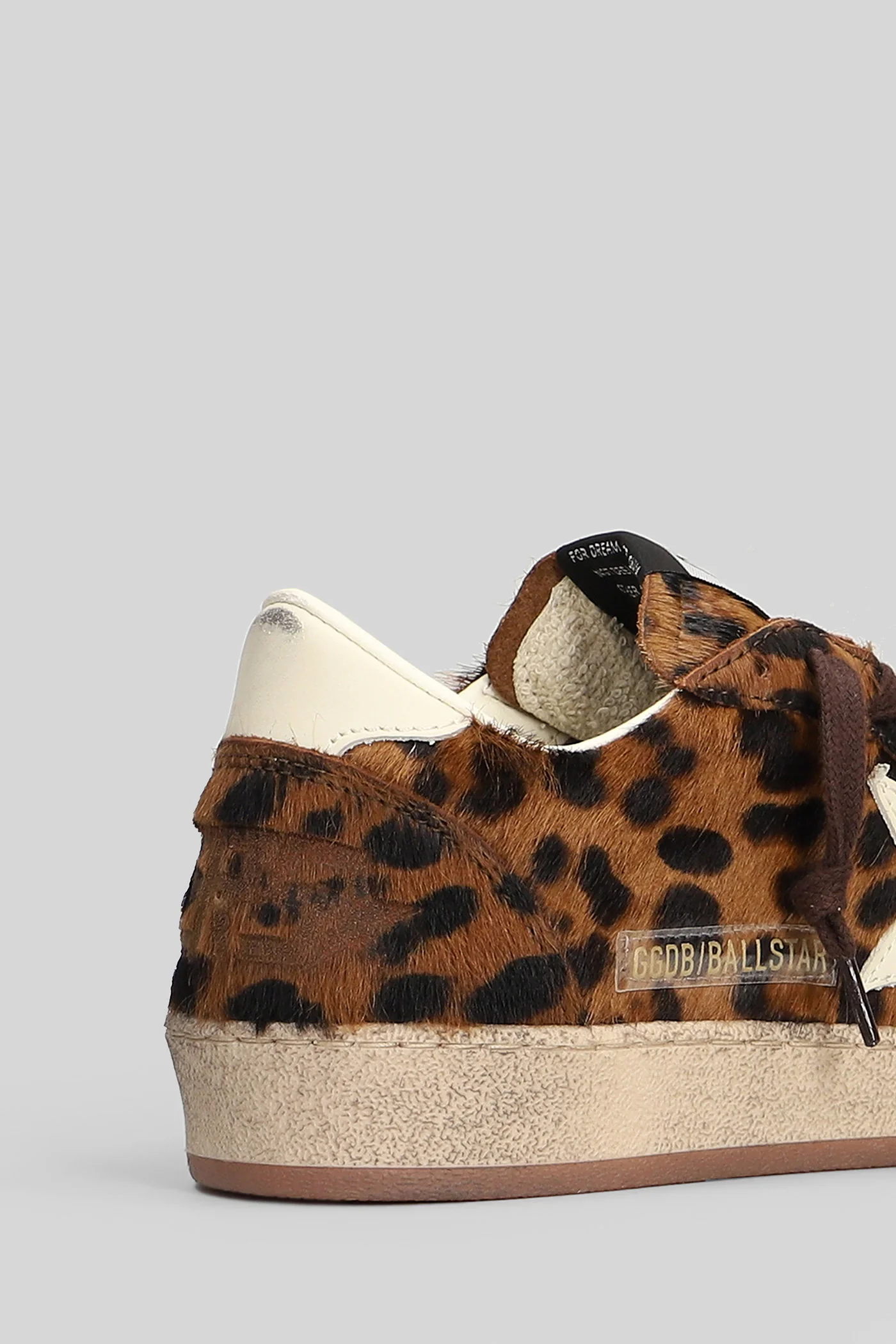 Ball Star Sneakers in Animalier pony skin - Image 5