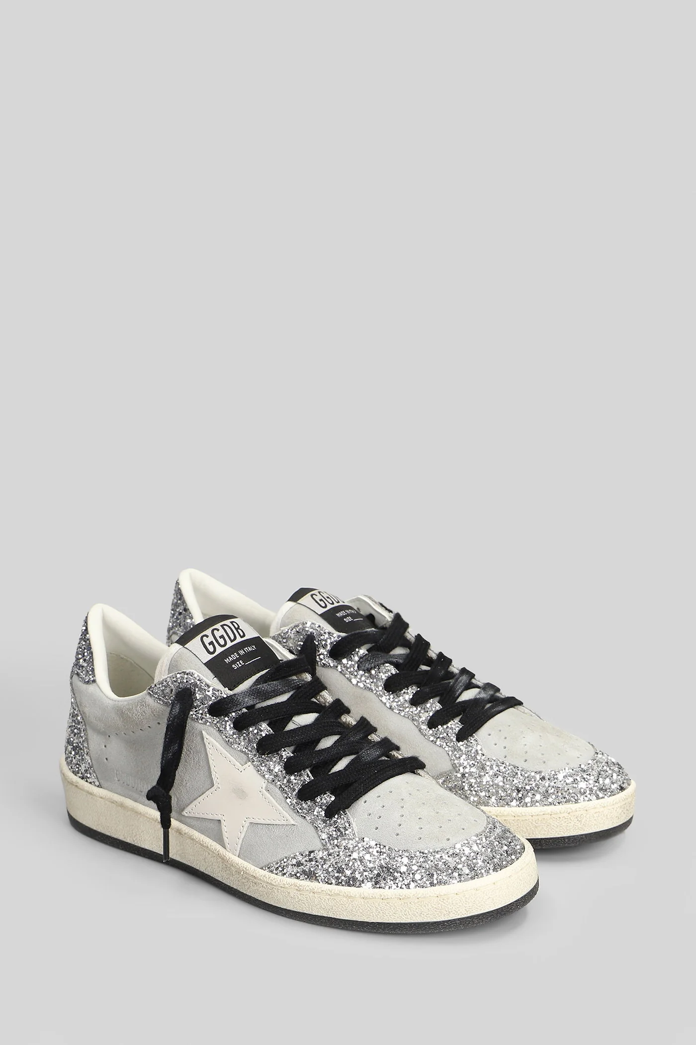 Ball Star Sneakers in grey suede - Image 2