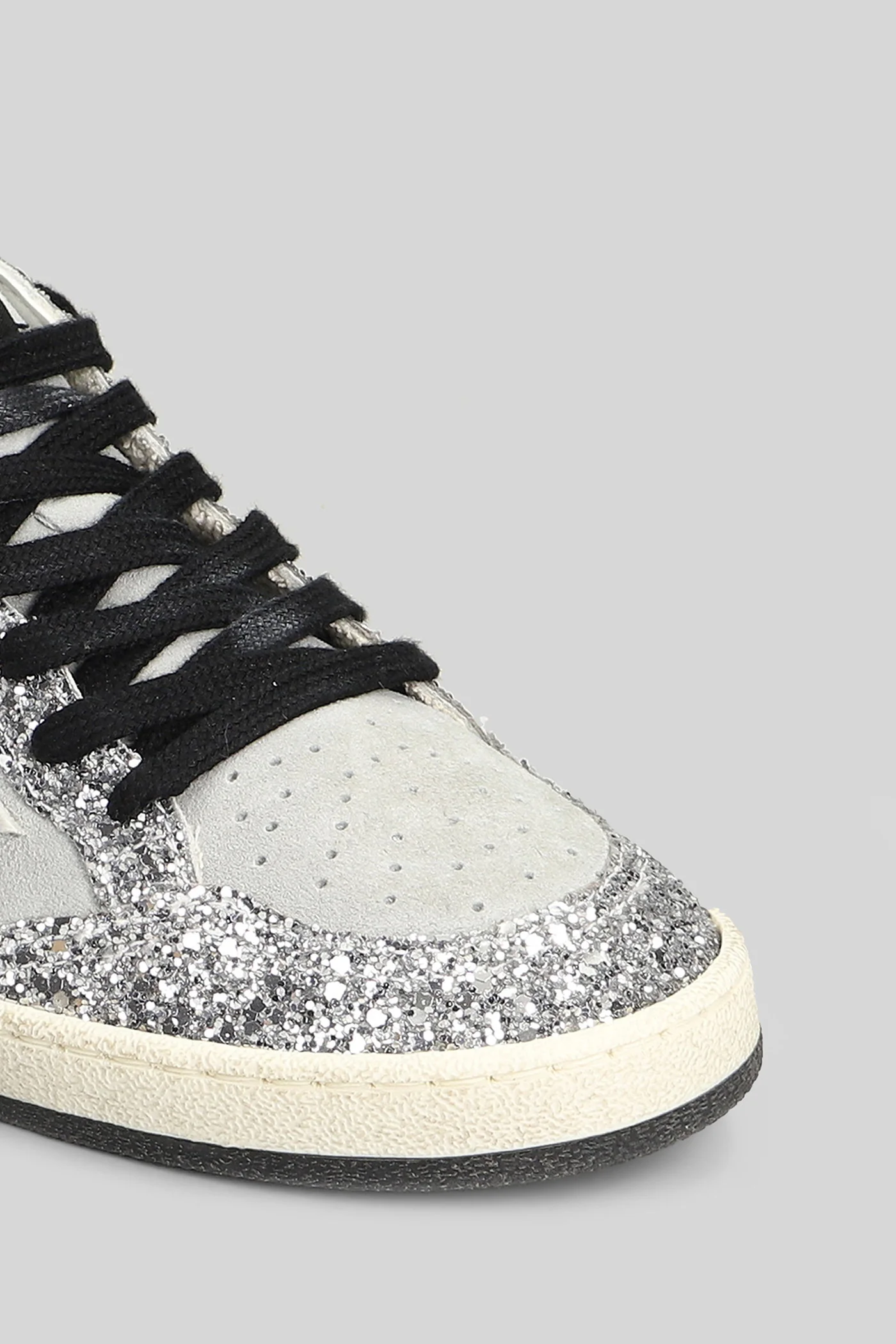Ball Star Sneakers in grey suede - Image 5