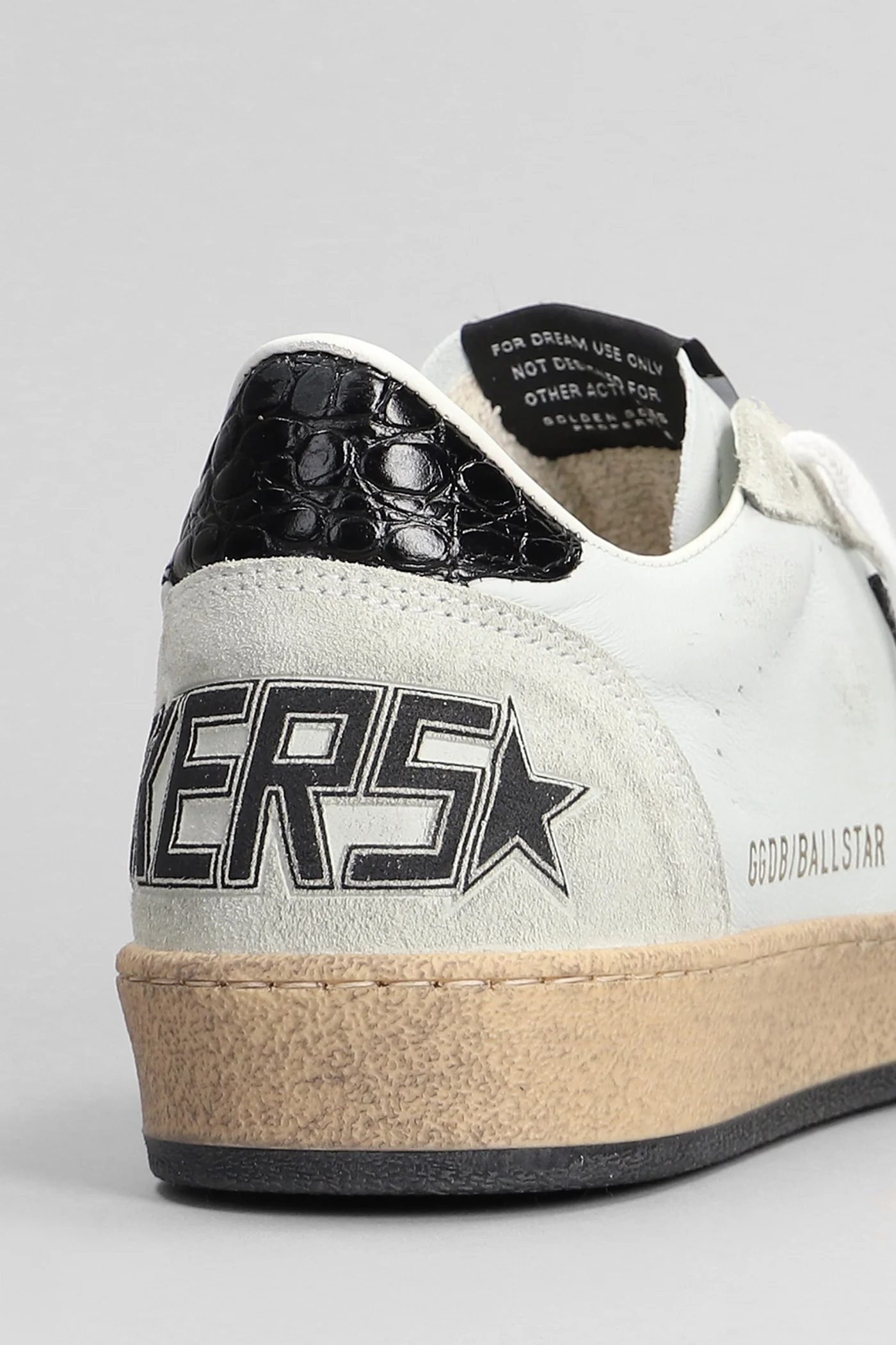 Ball Star Sneakers in grey suede and leather - Image 5