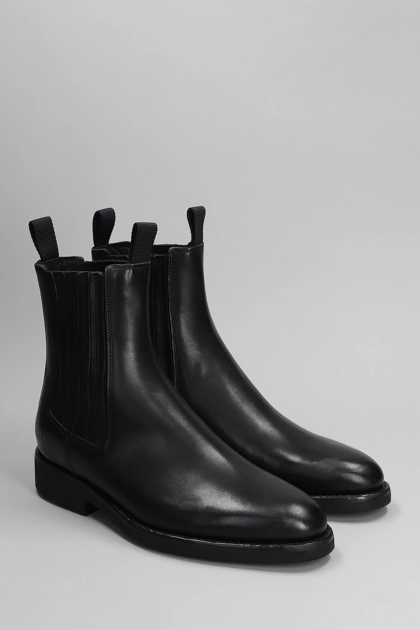 Chelsea Ankle boots in black leather - Image 2