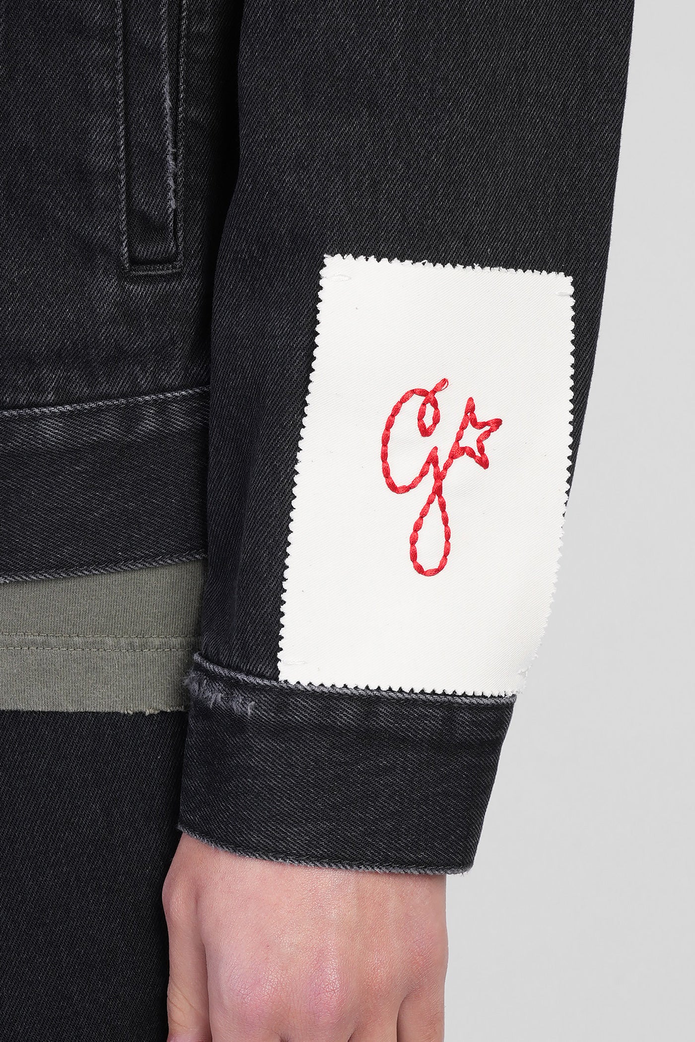 Denim Jackets in black denim - Image 5