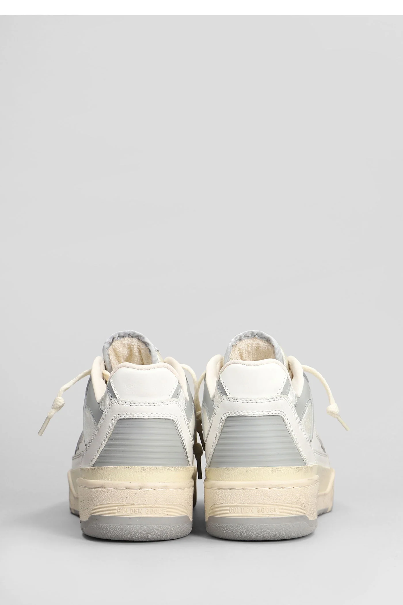 Forty 2 Sneakers in white leather - Image 4