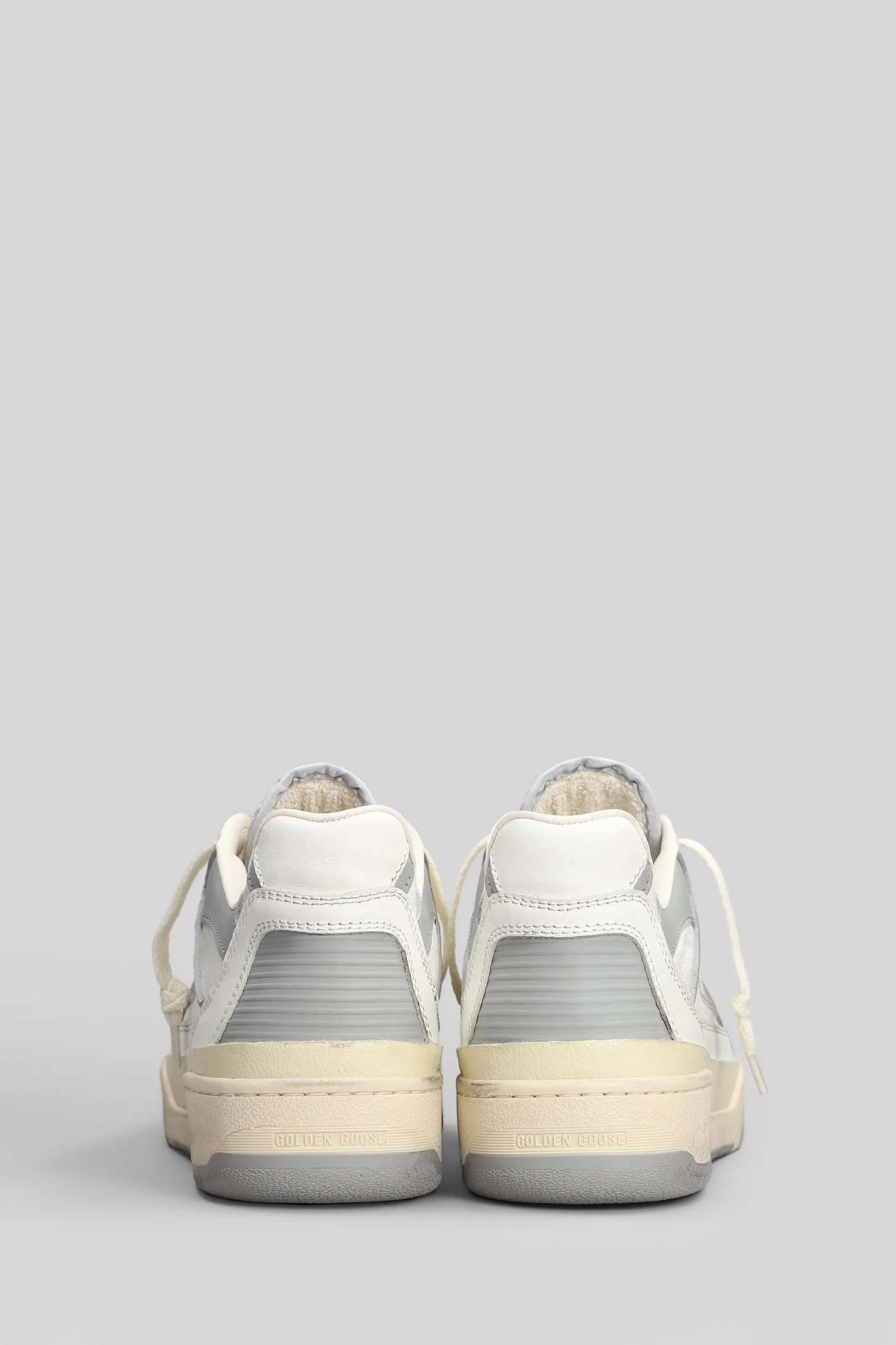 Forty 2 Sneakers in white leather - Image 4