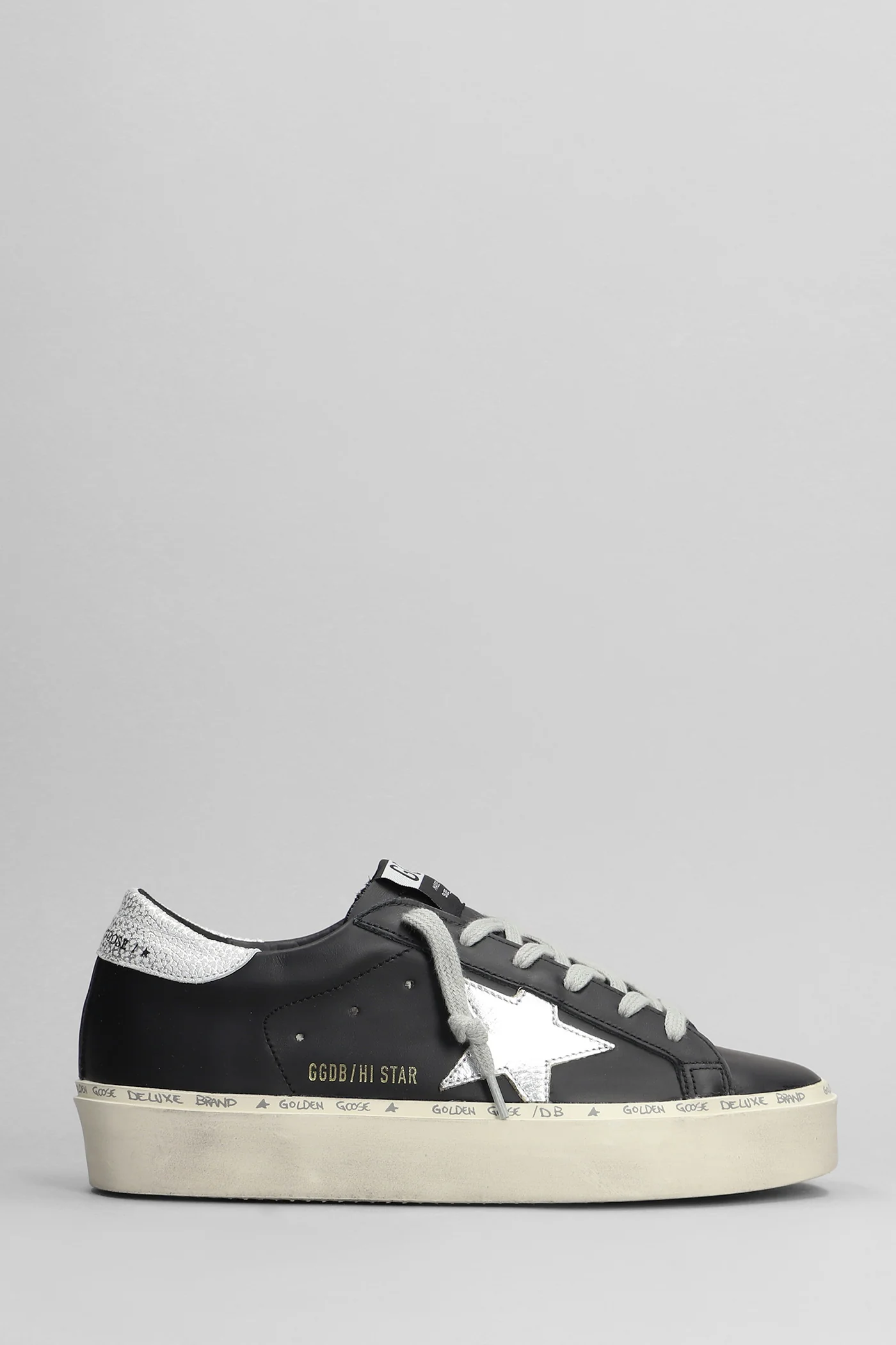 Hi Star Sneakers in black leather
