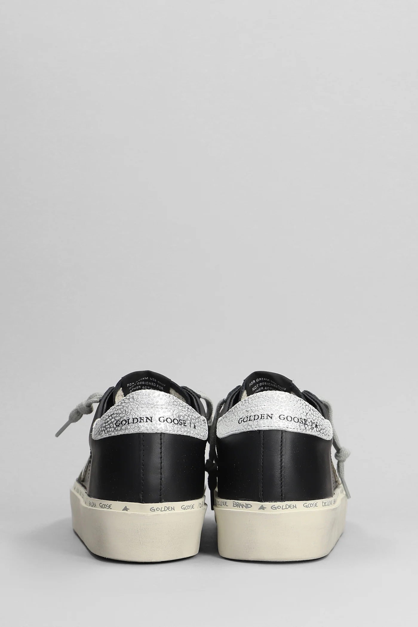 Hi Star Sneakers in black leather - Image 4