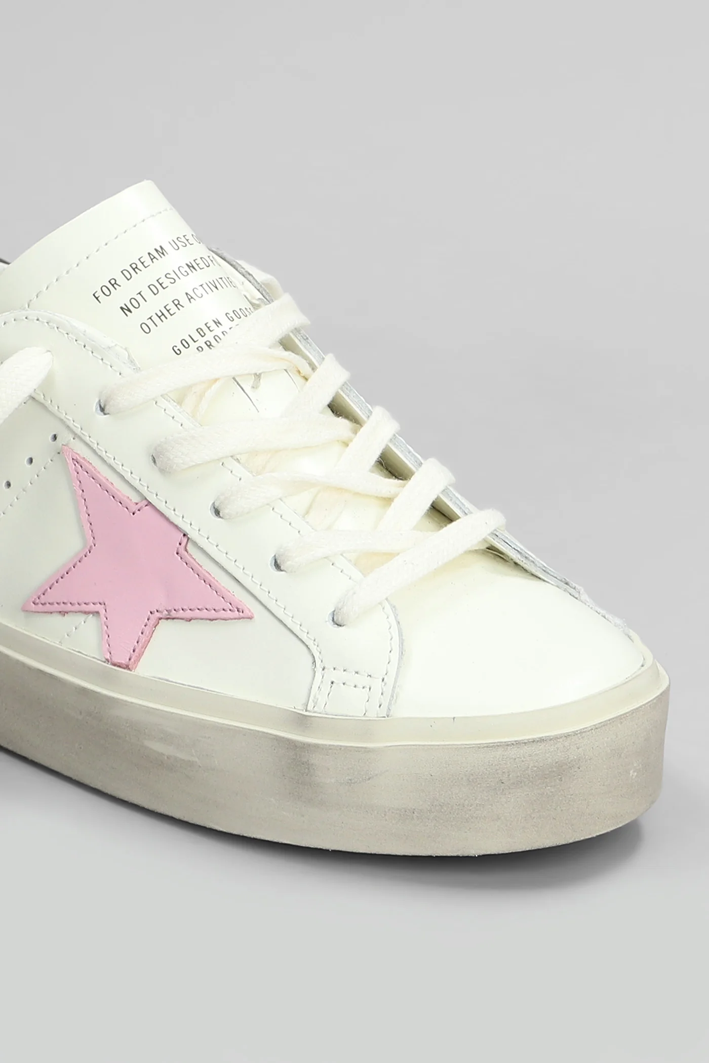 Hi Star Sneakers in white leather - Image 5