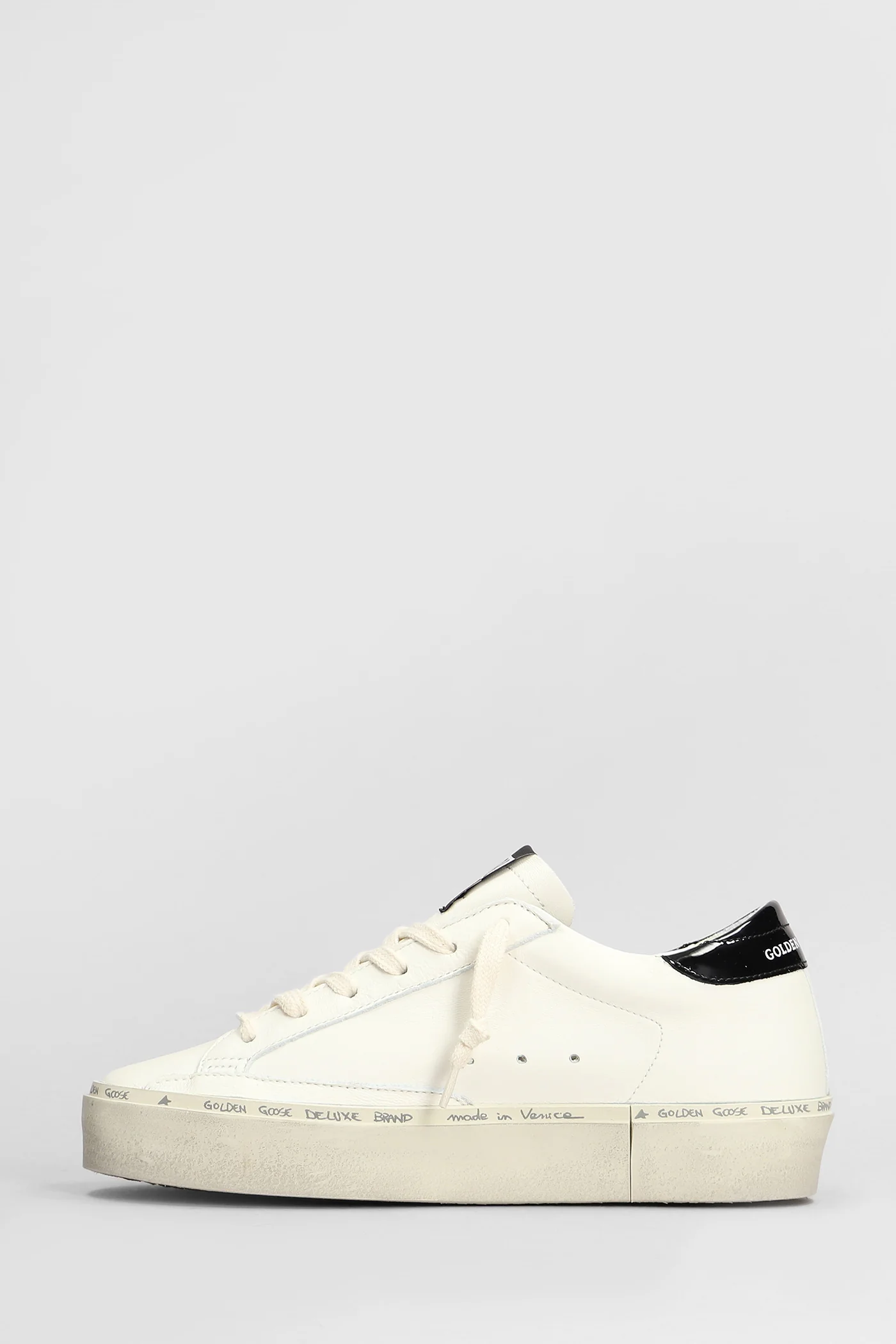 Hi Star Sneakers in white leather - Image 3
