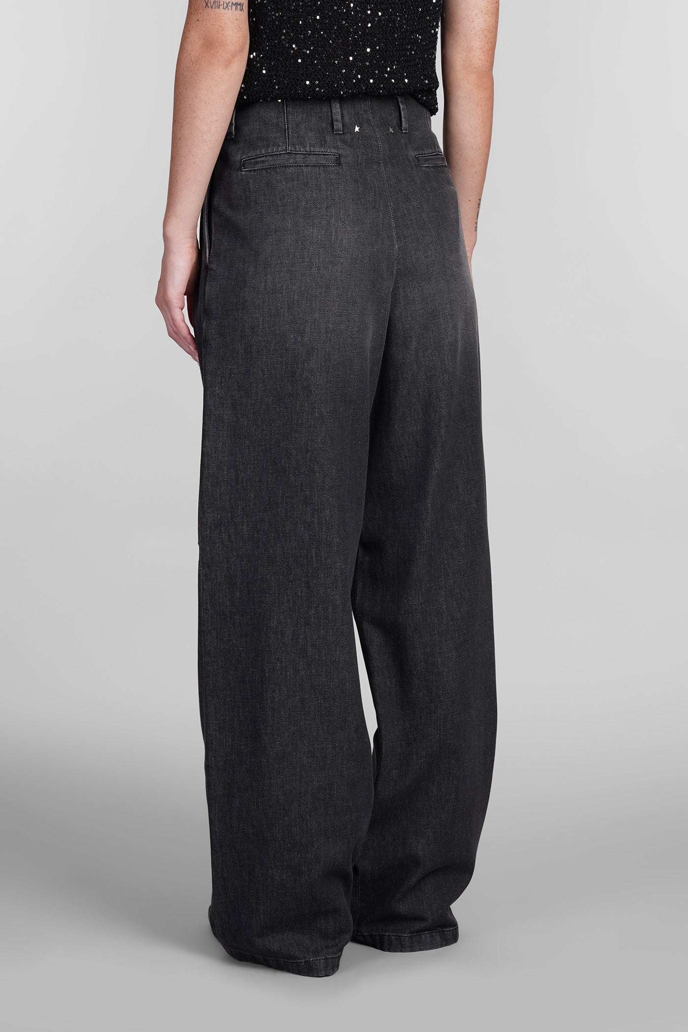 Jeans in black denim - Image 3