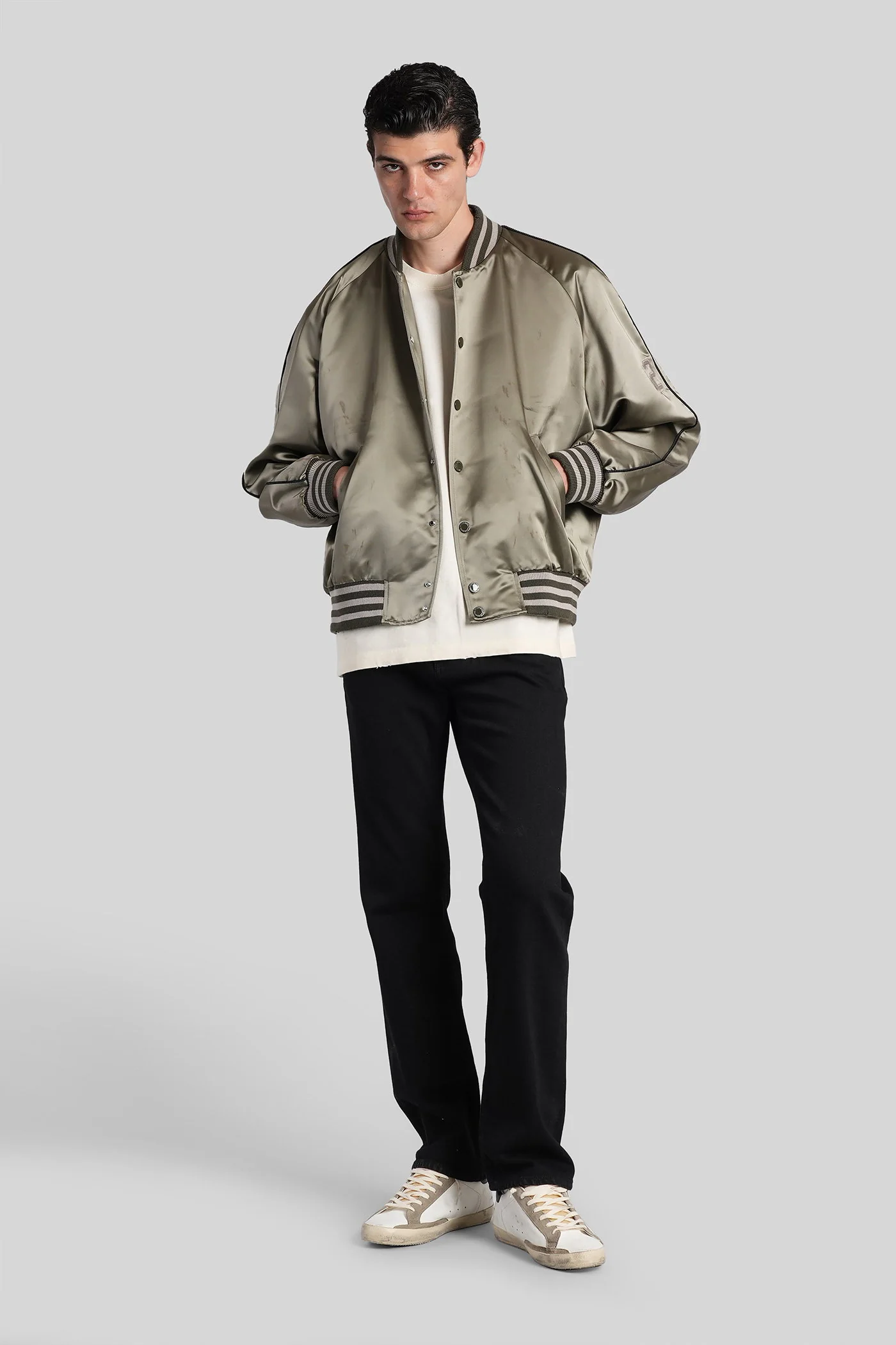 Journey Bomber Bomber Jacket in green polyester - Image 2
