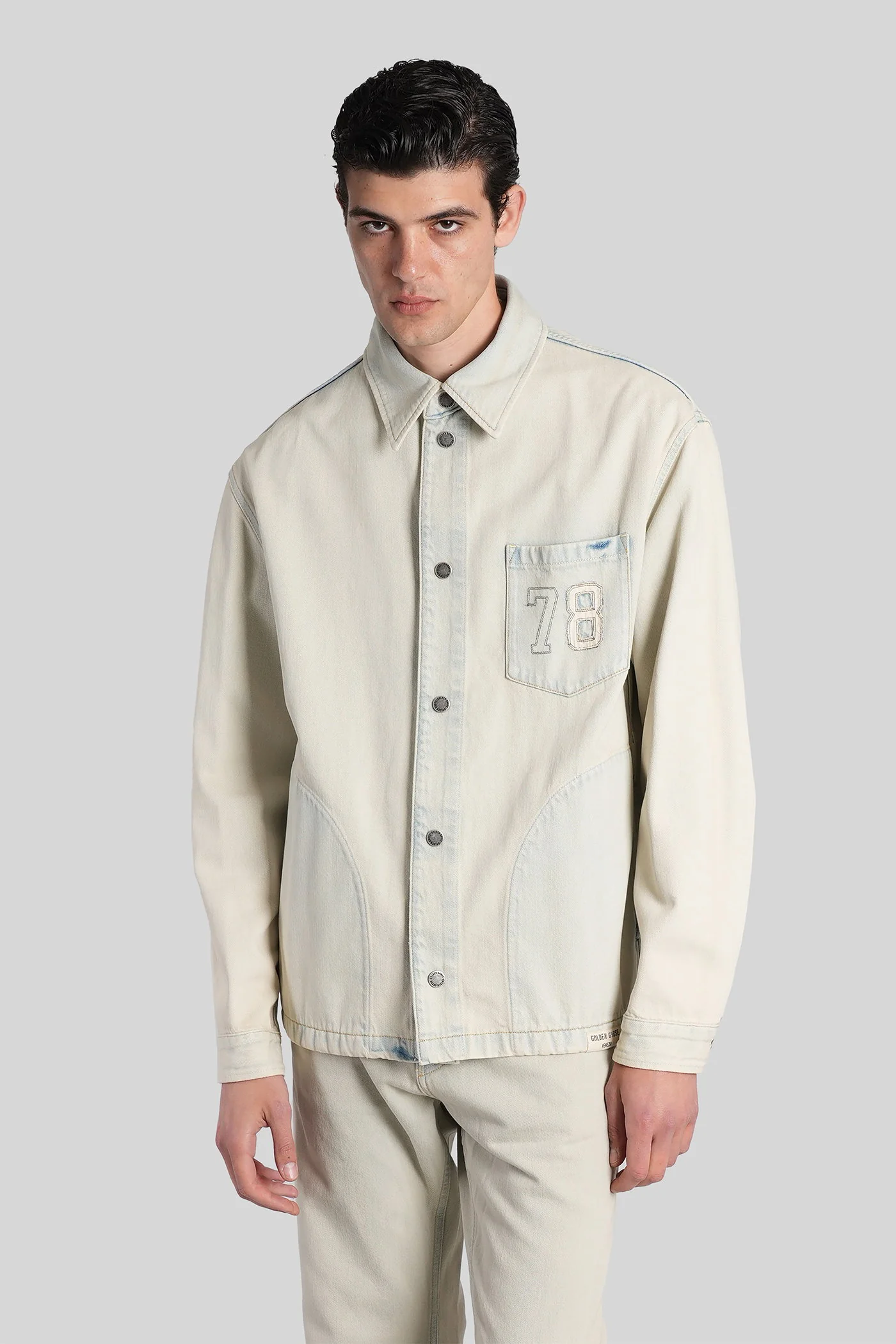 Journey Denim Jackets in cyan denim