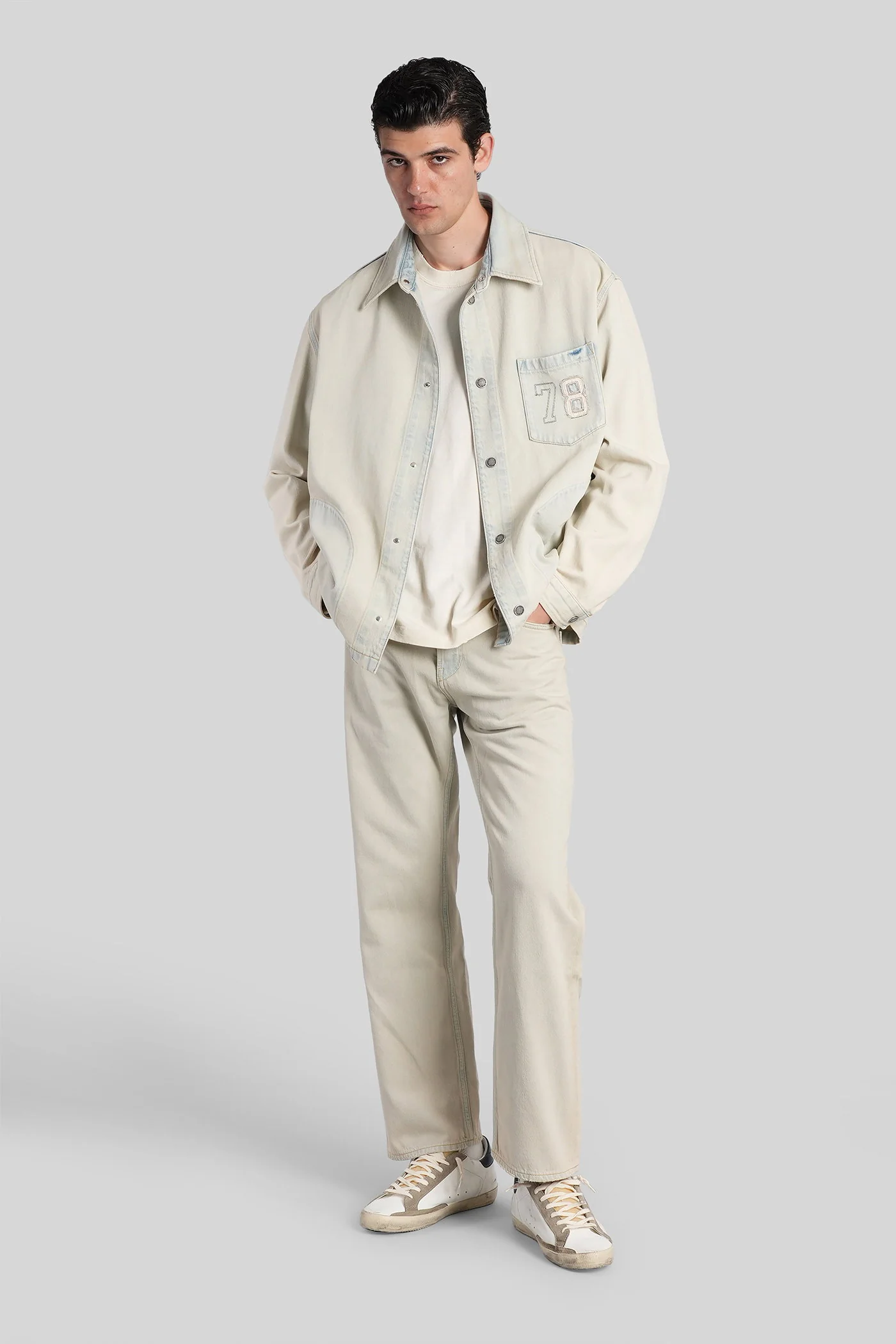 Journey Denim Jackets in cyan denim - Image 2