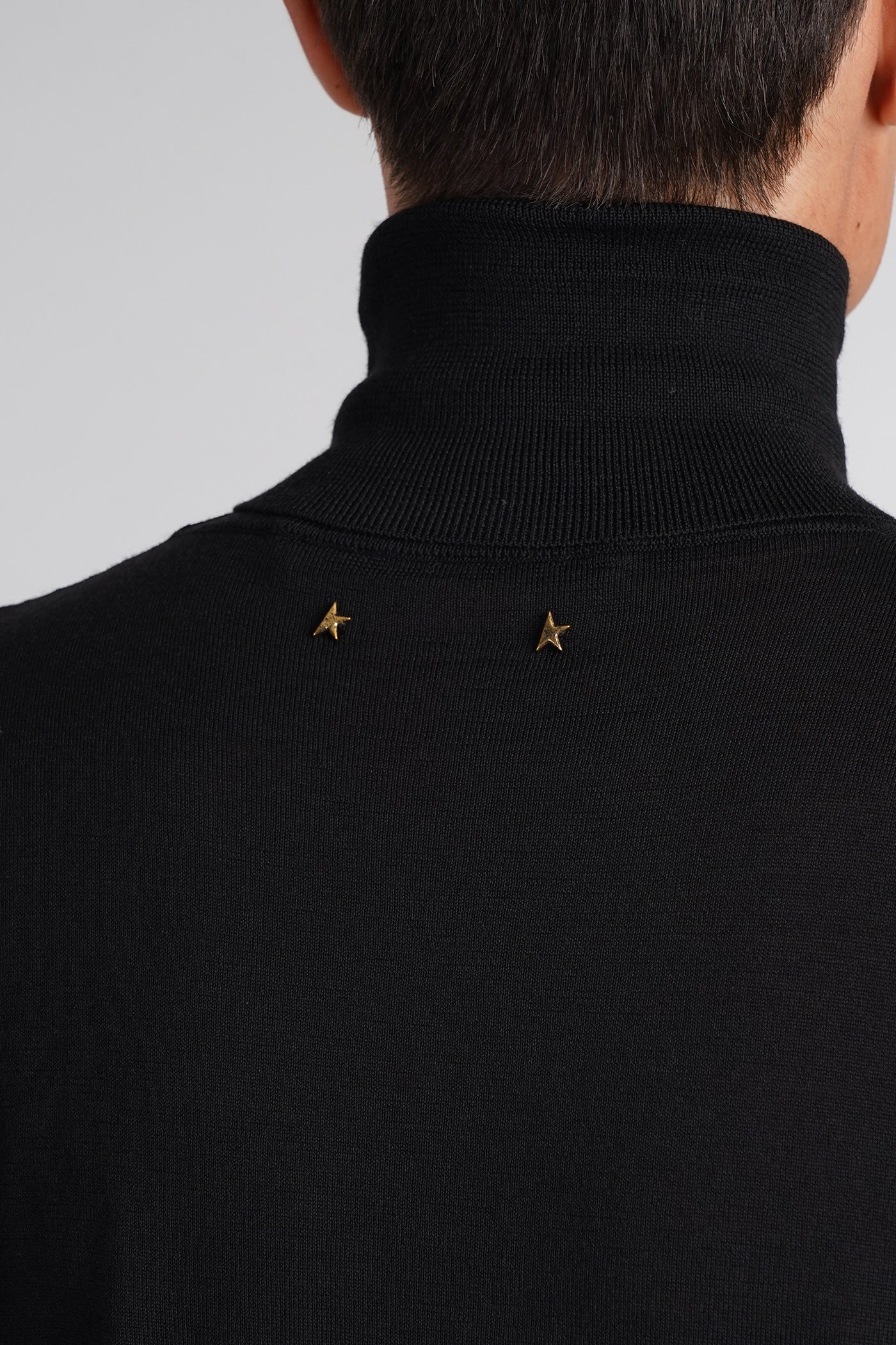 Knitwear in black wool - Image 5